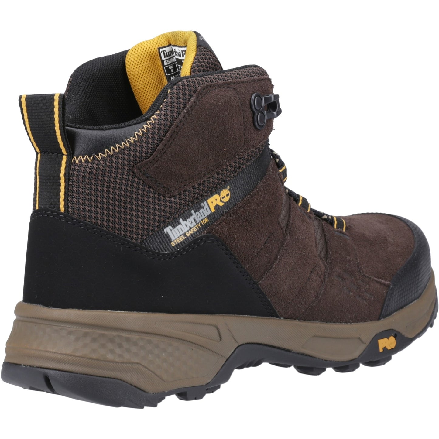 Timberland Pro SWITCHBACK Mens Safety Boots Dark Brown