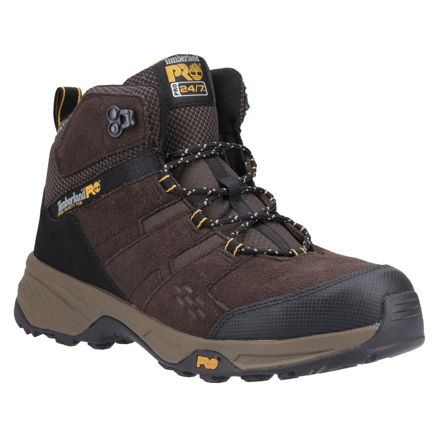 Timberland Pro SWITCHBACK Mens Safety Boots Dark Brown