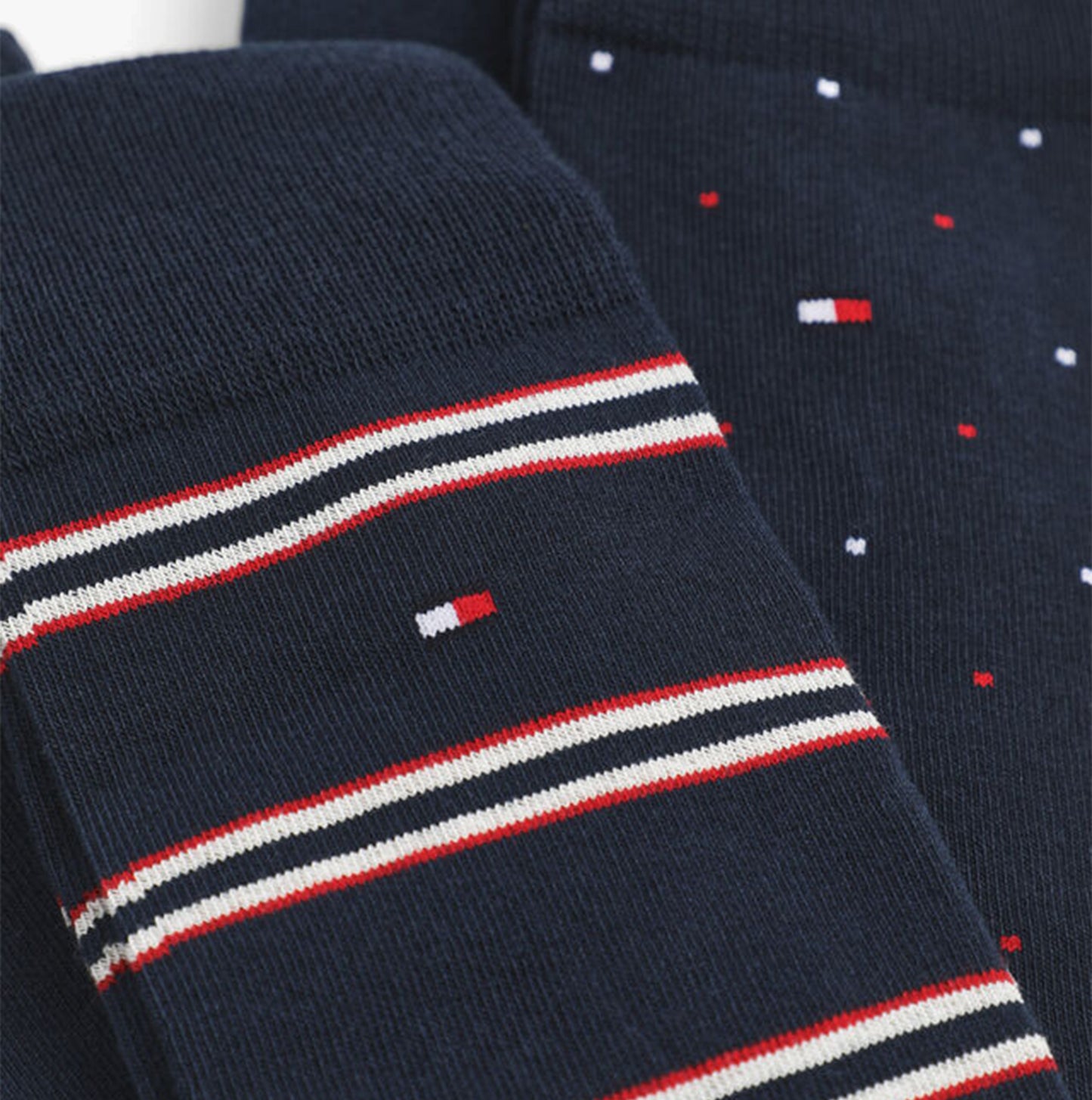 Tommy Hilfiger 4 Pack Giftboxed Classic Mens Crew Socks Navy