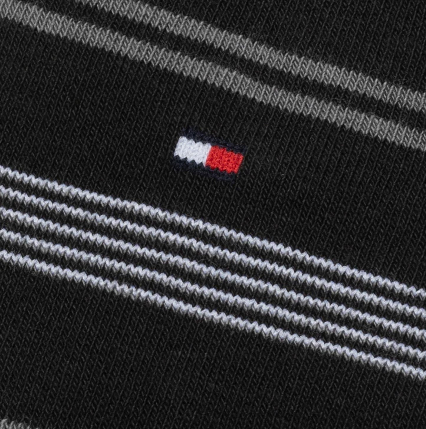 Tommy Hilfiger 3 Pack Giftboxed Classic Mens Crew Socks Black