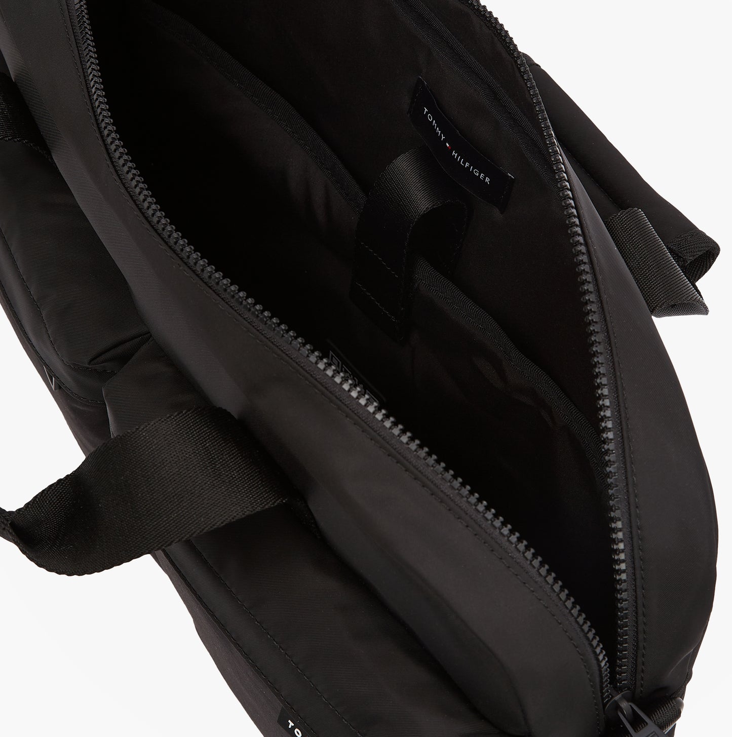 Tommy Hilfiger Rubberised Logo Laptop Bag