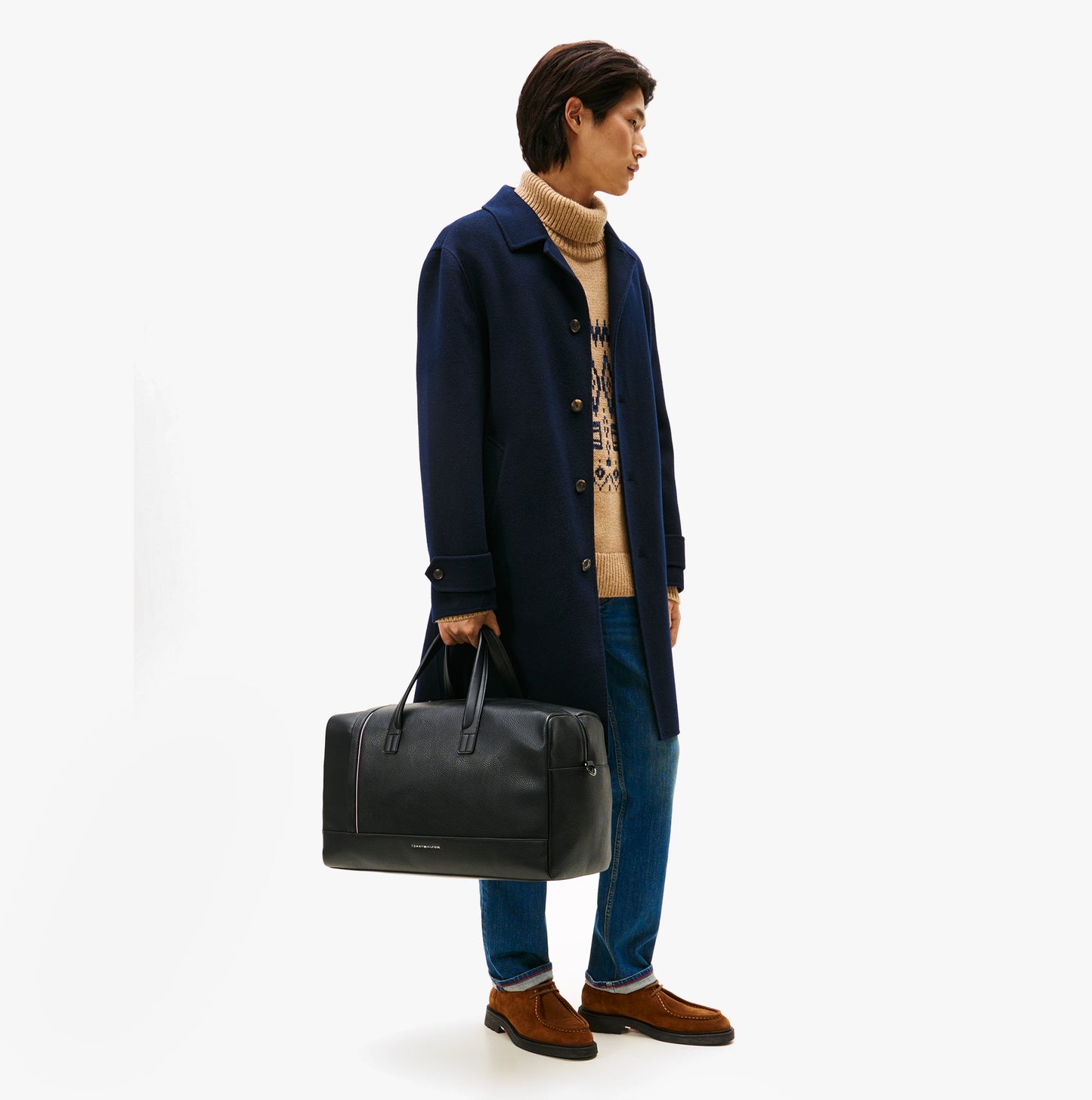 Tommy Hilfiger CENTRAL DUFFLE Mens Duffle Bag Black