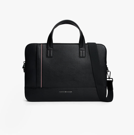Tommy Hilfiger CENTRAL DUFFLE Mens Laptop Bag Black