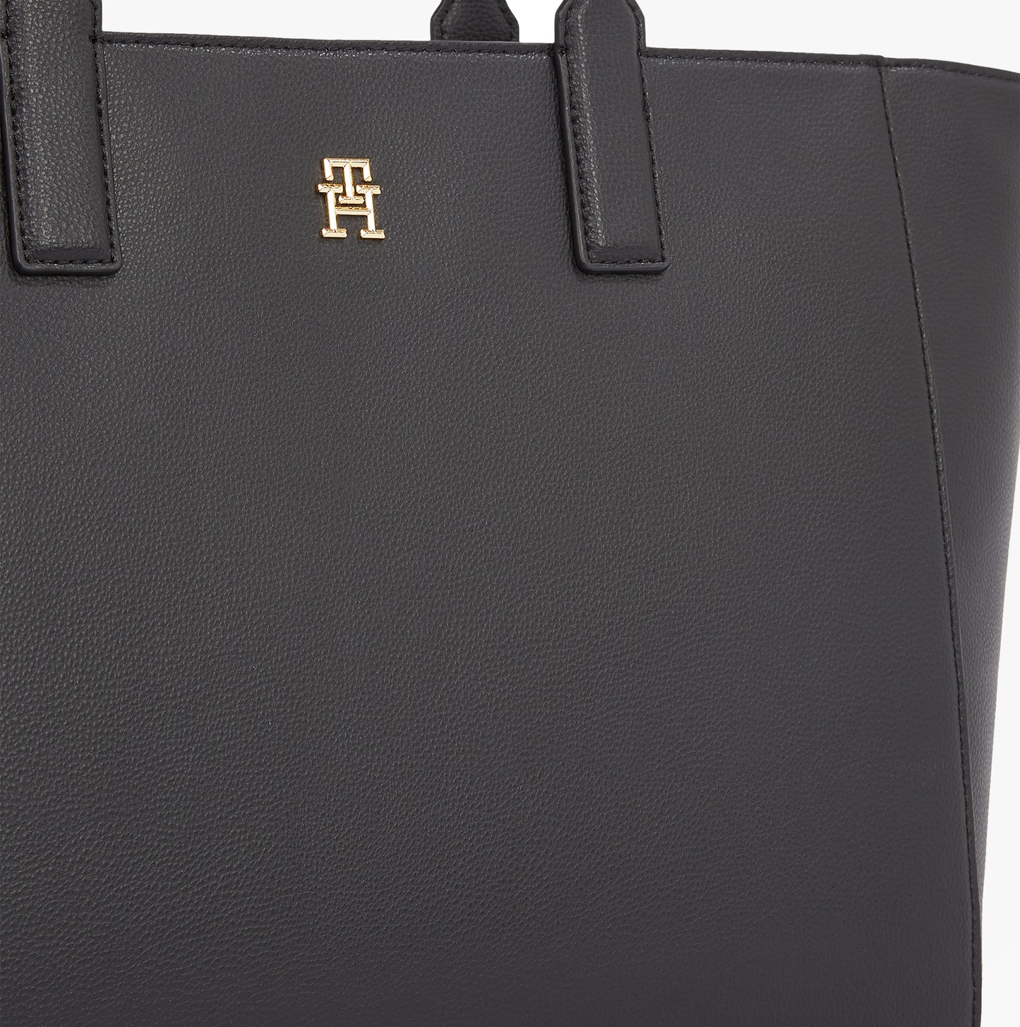 Tommy Hilfiger SOFT LOGO TOTE Womens Handbag Black