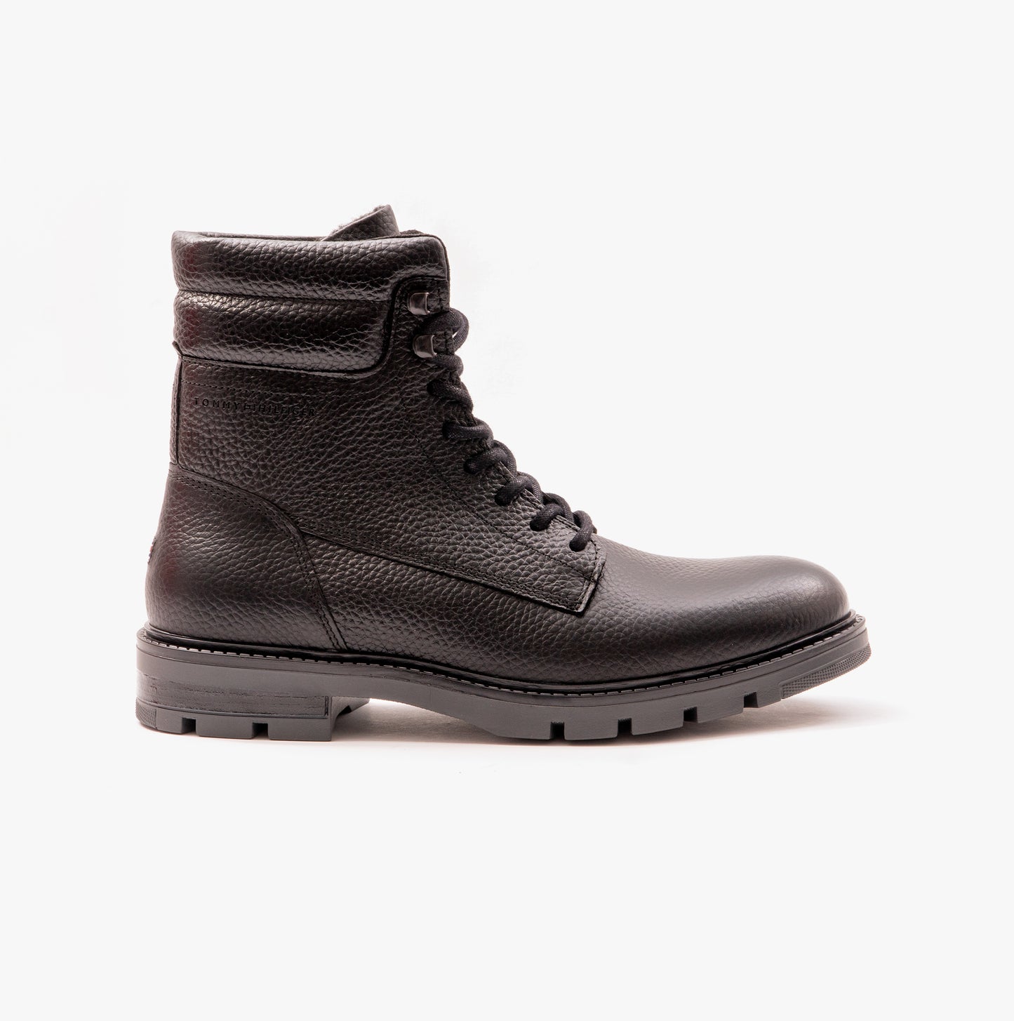 Tommy Hilfiger WARM PADDED HILFIGER LTH Mens Boots Black