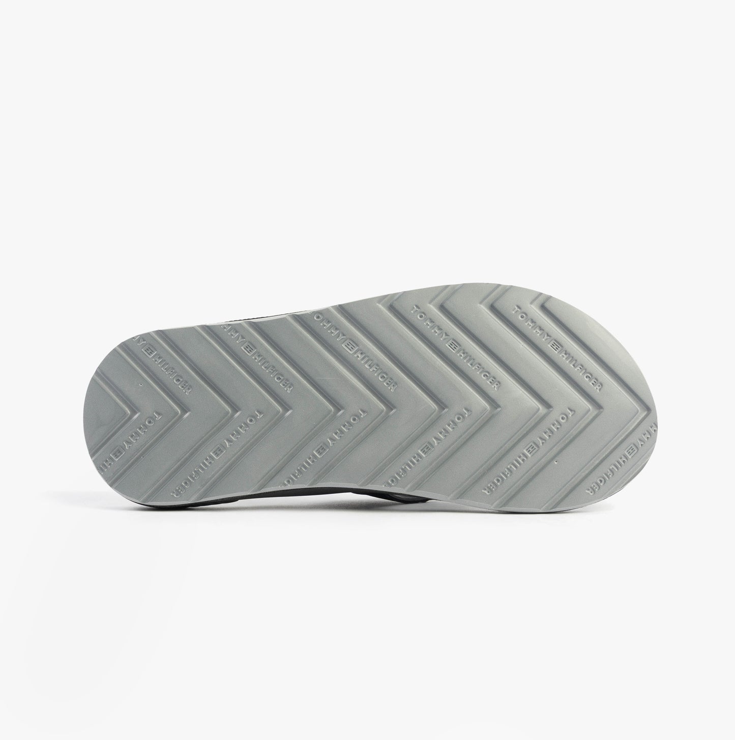 Tommy Hilfiger CONTRAST TEXTURE Mens Flip Flops Black