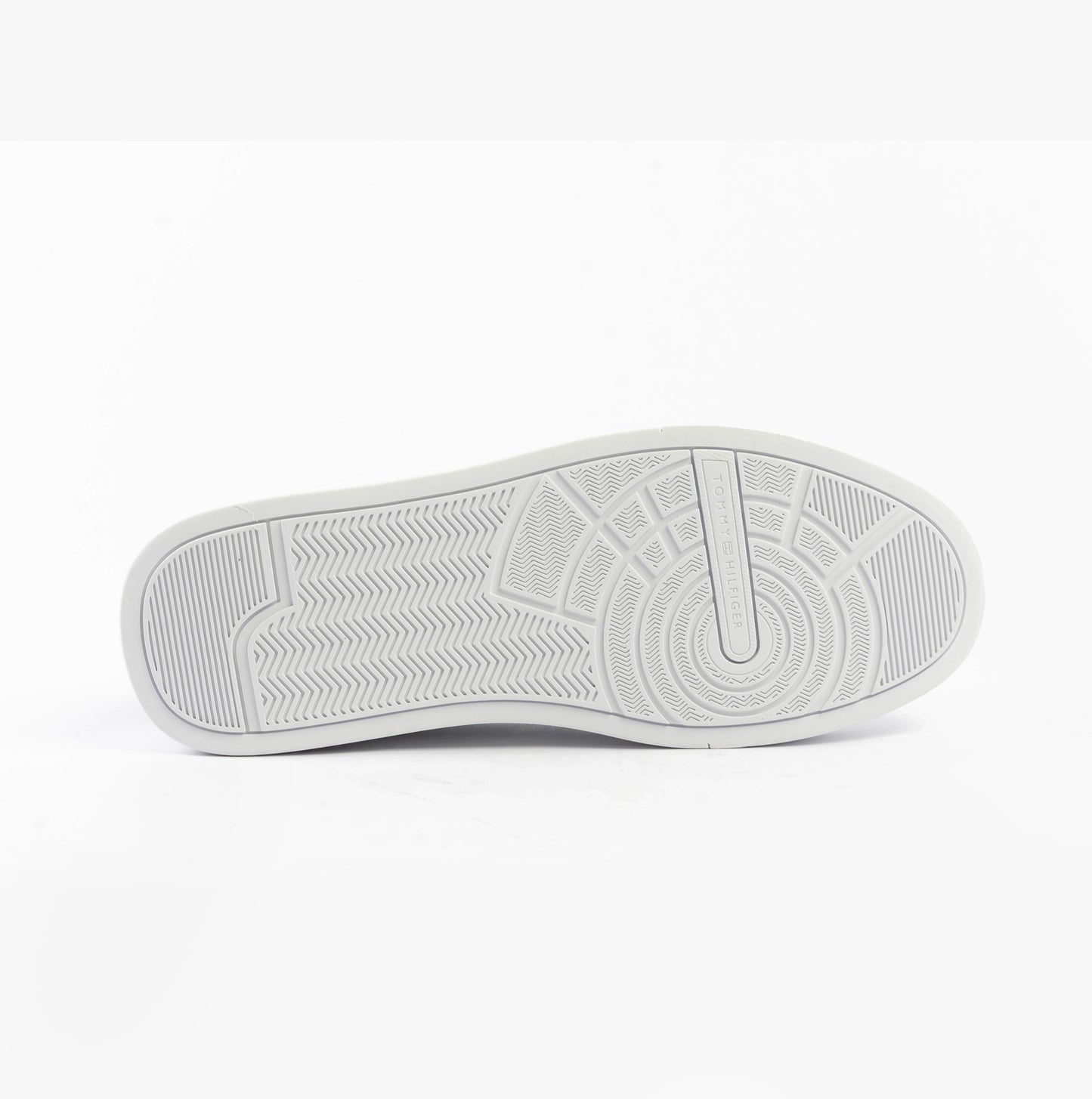 Tommy Hilfiger LOGO COURT Mens Trainers White/Desert Sky
