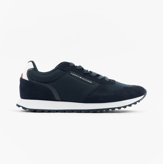 Tommy Hilfiger ESSENTIAL MIXED TEXTURE Mens Trainers Desert Sky
