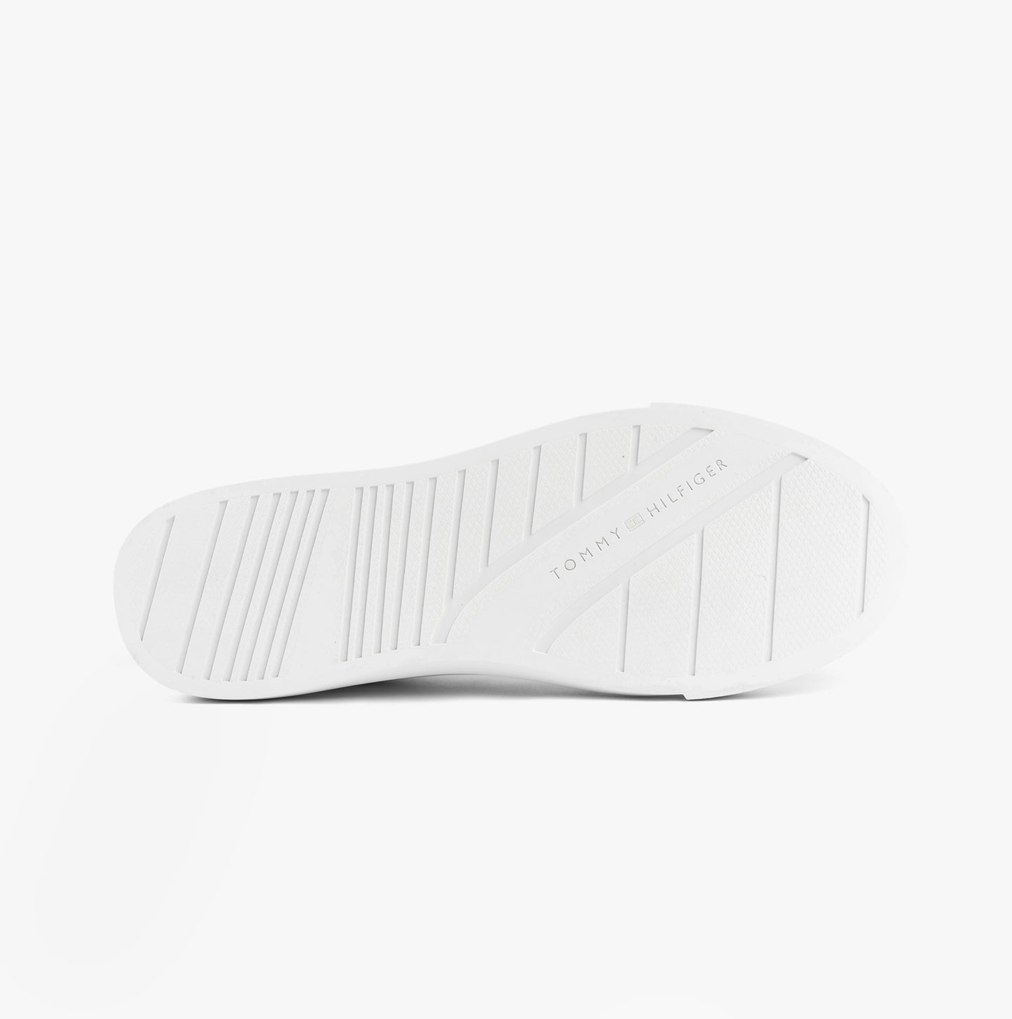 Tommy Hilfiger SUEDE CONTRAST CUPSOLE Mens Trainers White