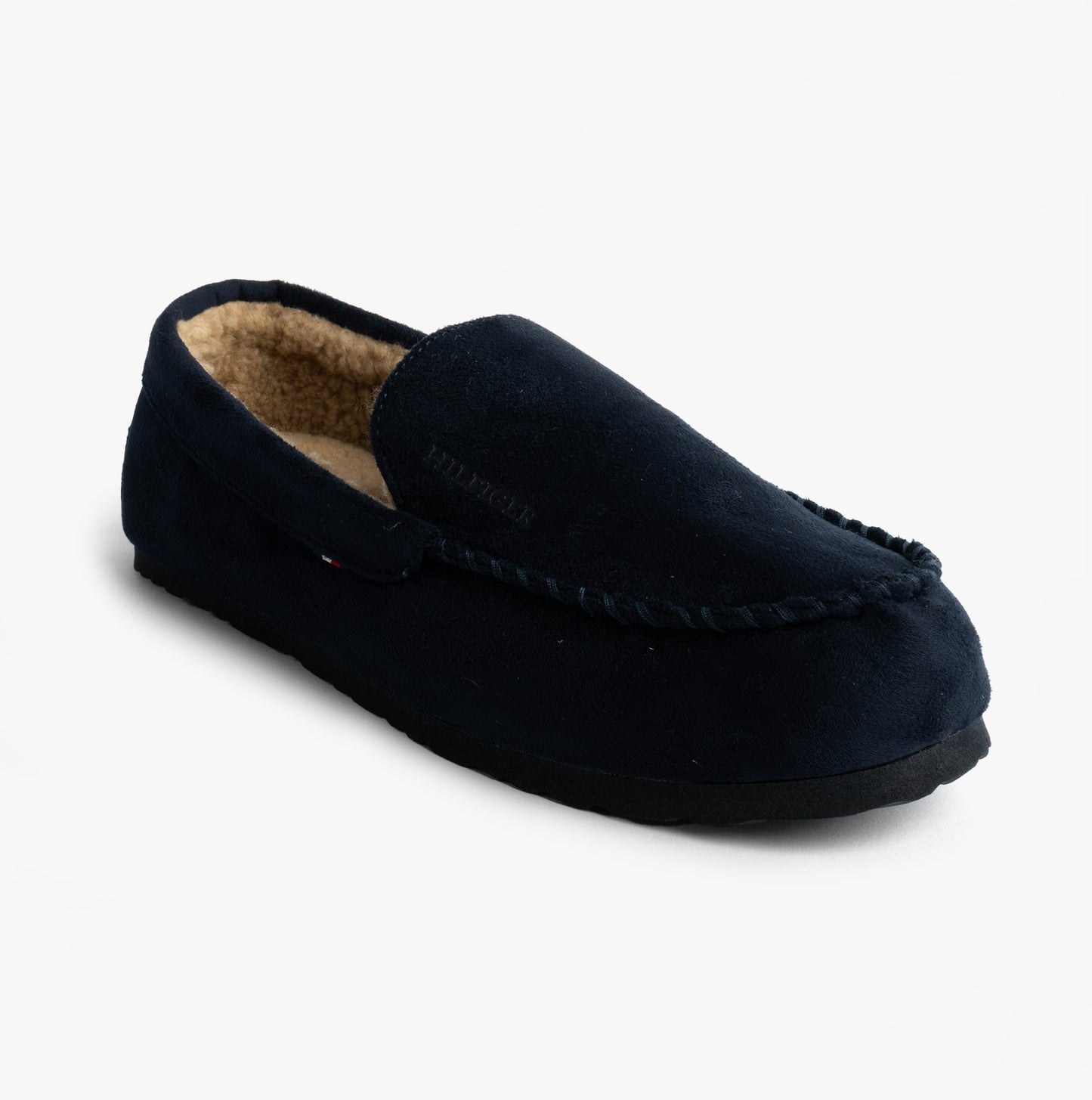 Tommy Hilfiger HILFIGER M SDE DRIVE Mens Mocassin Slippers Desert Sky