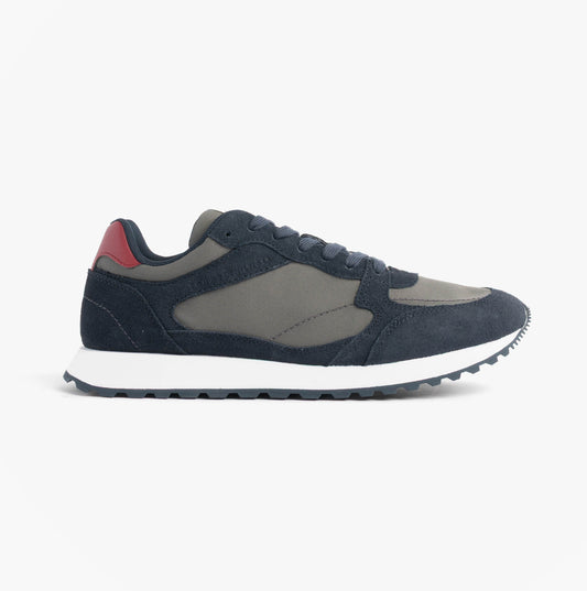 Tommy Hilfiger NEW RUNNER EVA MIX Mens Trainers Desert Sky