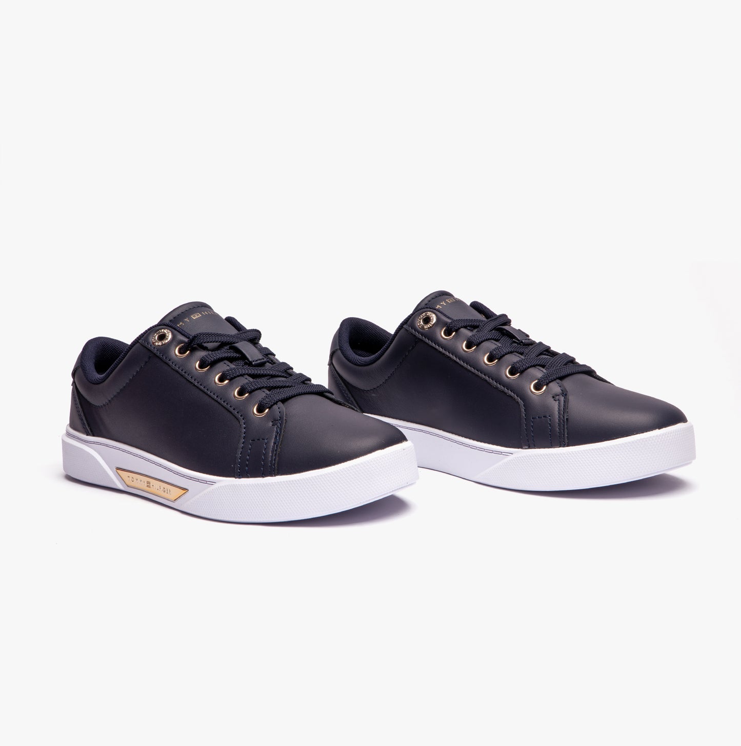 Tommy Hilfiger GOLDEN COURT Womens Trainers Space Blue