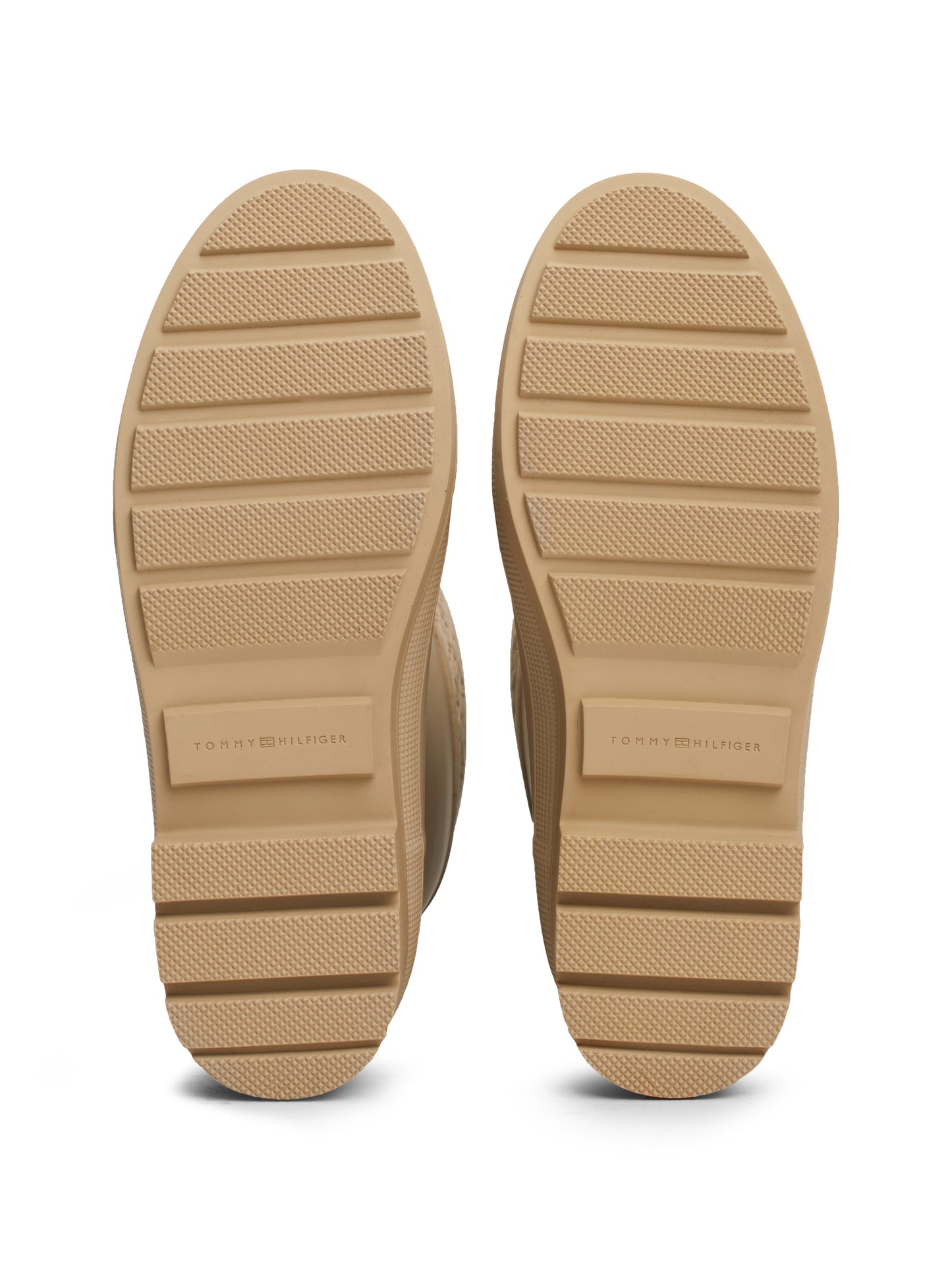 Tommy Hilfiger RUBBER Womens Welly Boots Beige