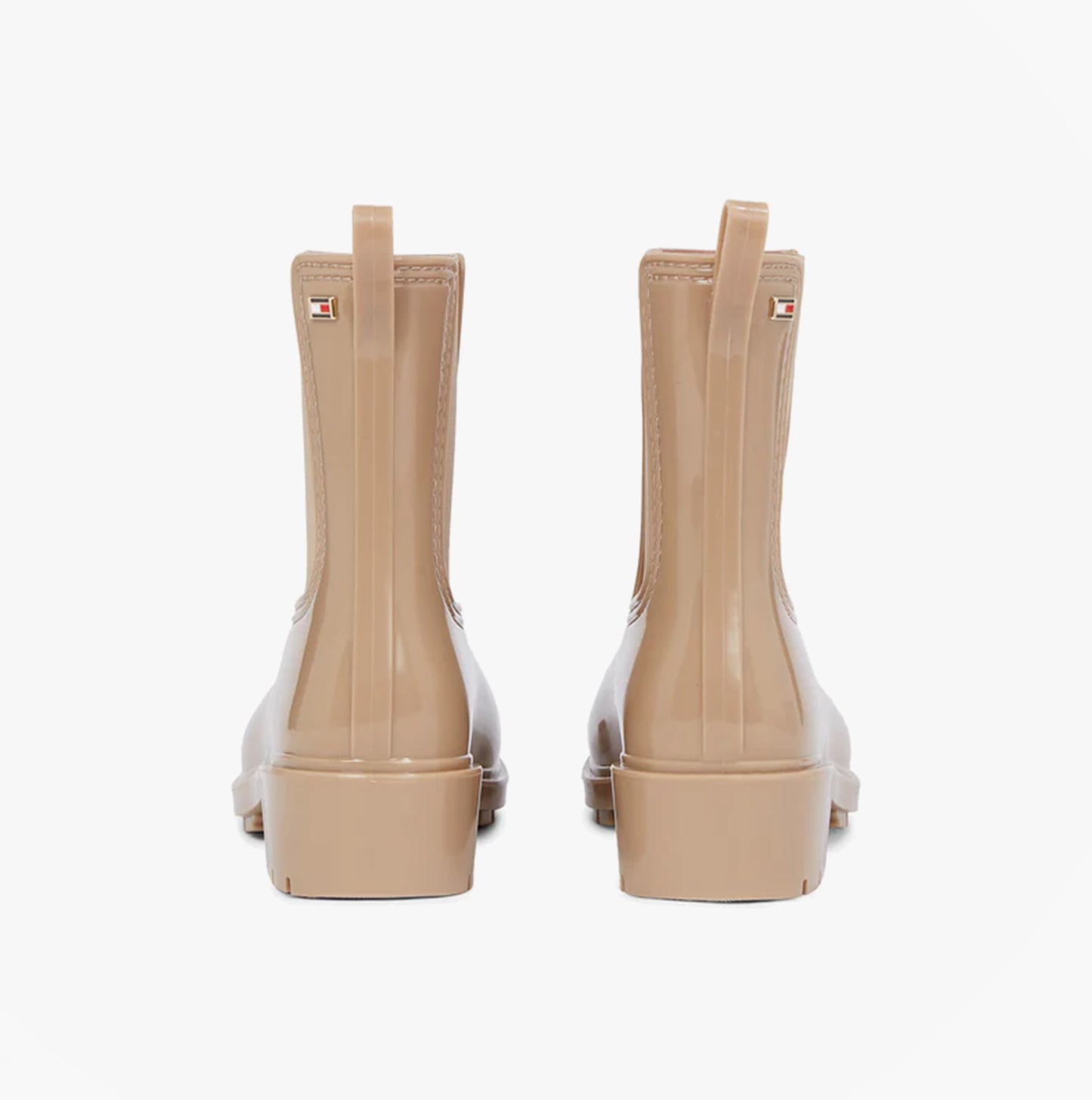 Tommy Hilfiger FLAG Womens Rainboots Beige