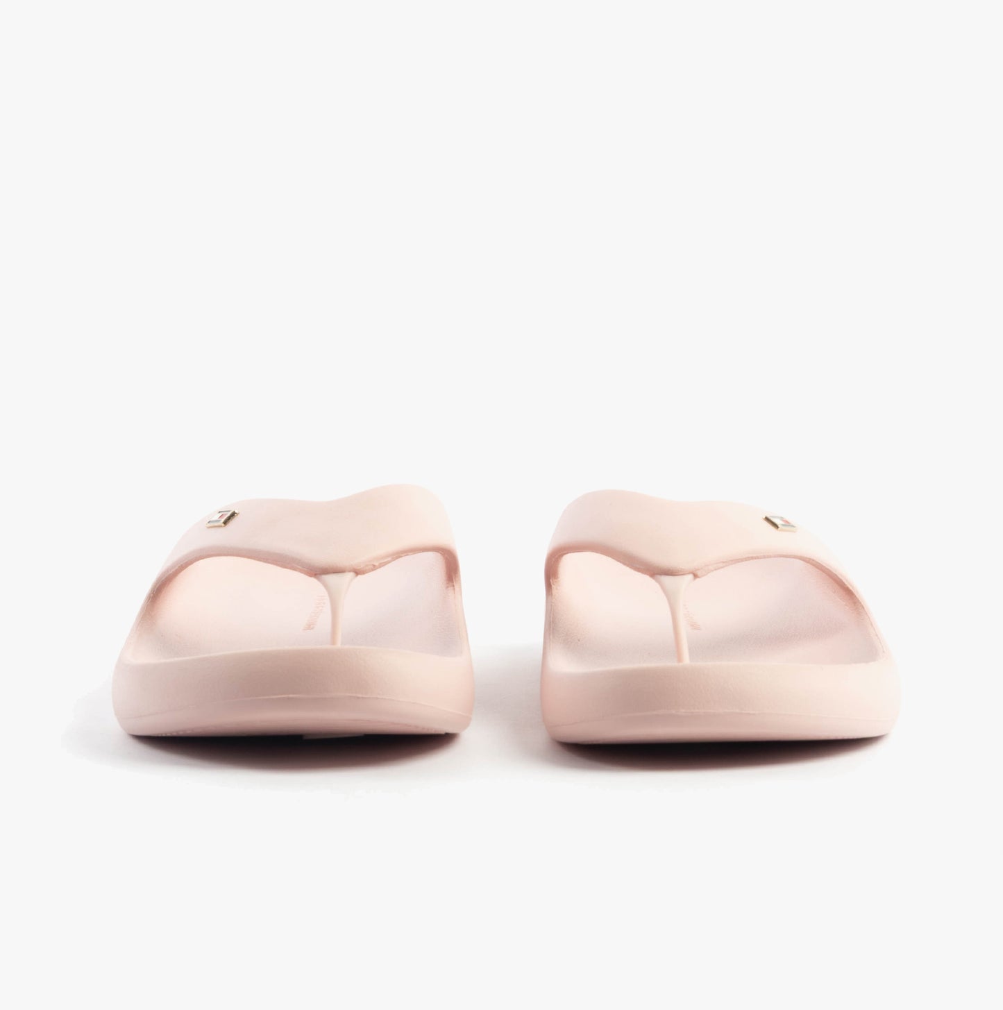 Tommy Hilfiger ENAMEL FLAG CONTOURED Womens Sandals Foggy Pink