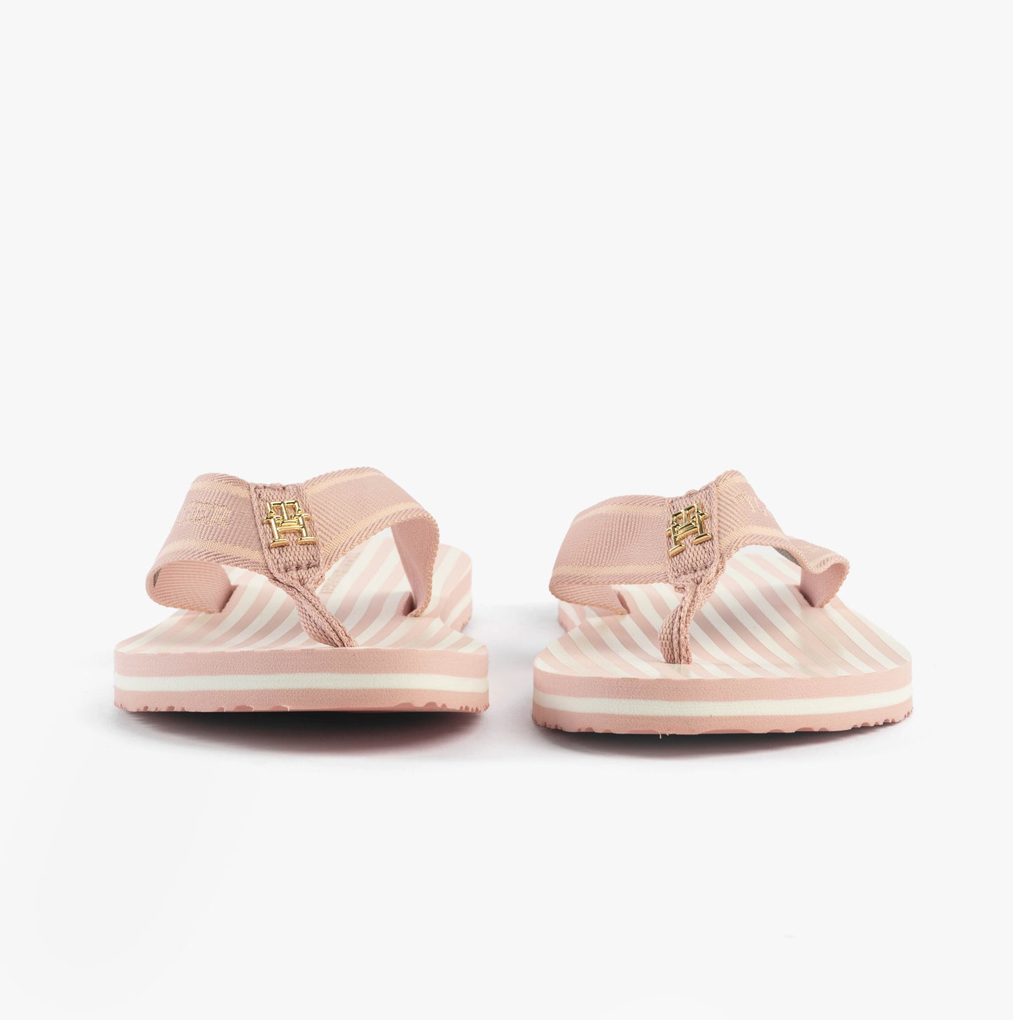 Tommy Hilfiger STRIPES LOGO Womens Flip-Flops Foggy Pink