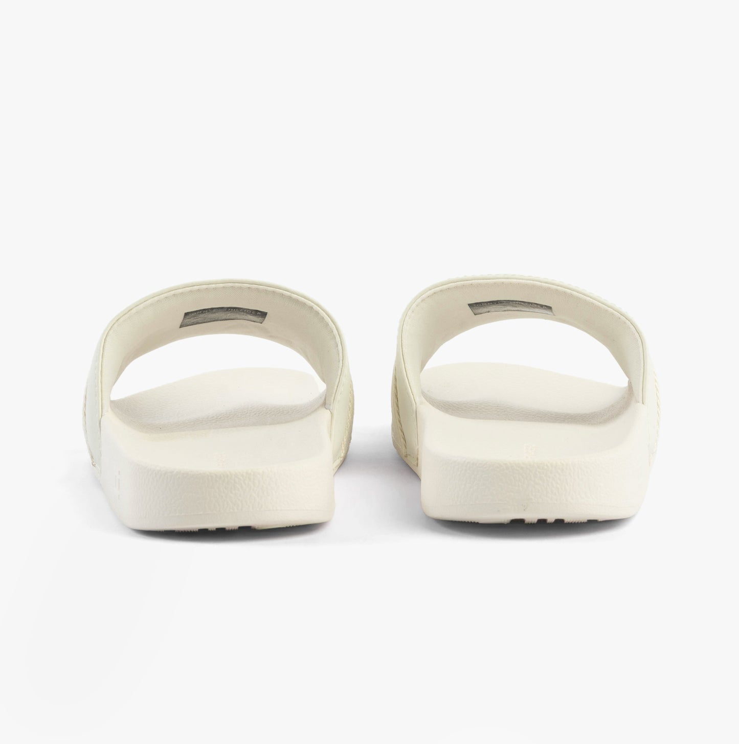 Tommy Hilfiger LOGO WEBBING Womens Slides Ecru