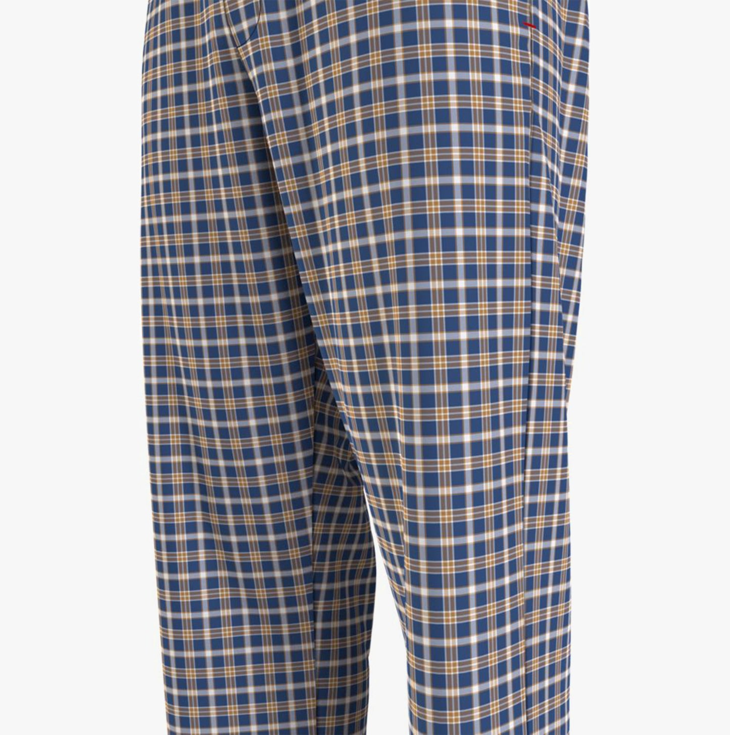 Tommy Hilfiger TH ORIGINAL WOVEN PRINT Mens Lounge Trousers Julot Check Deep Indigo