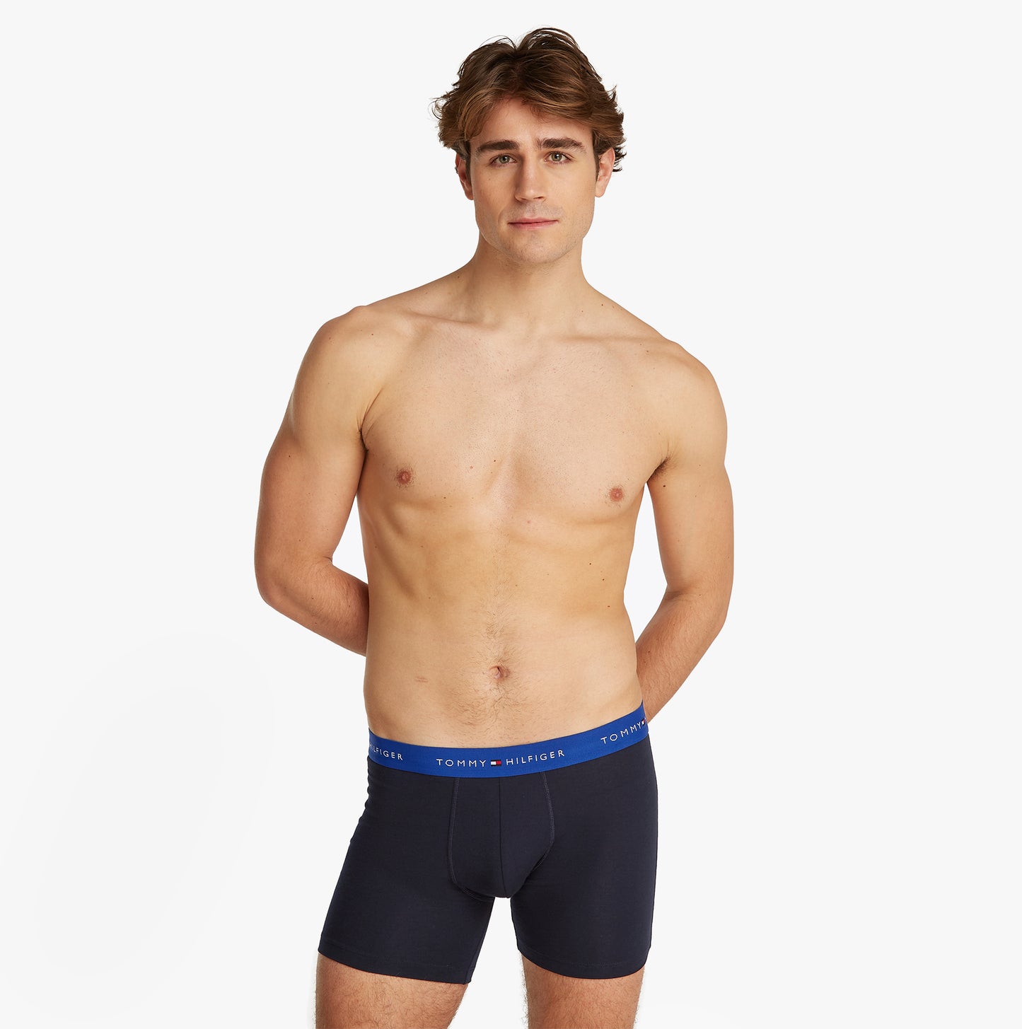 Tommy Hilfiger LOGO 3 Pack Mens Boxer Briefs Multicoloured