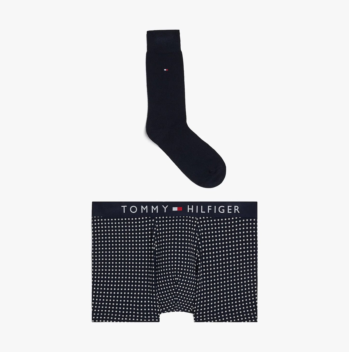 Tommy Hilfiger ORIGINAL Mens Trunk & Sock Gift Set Navy