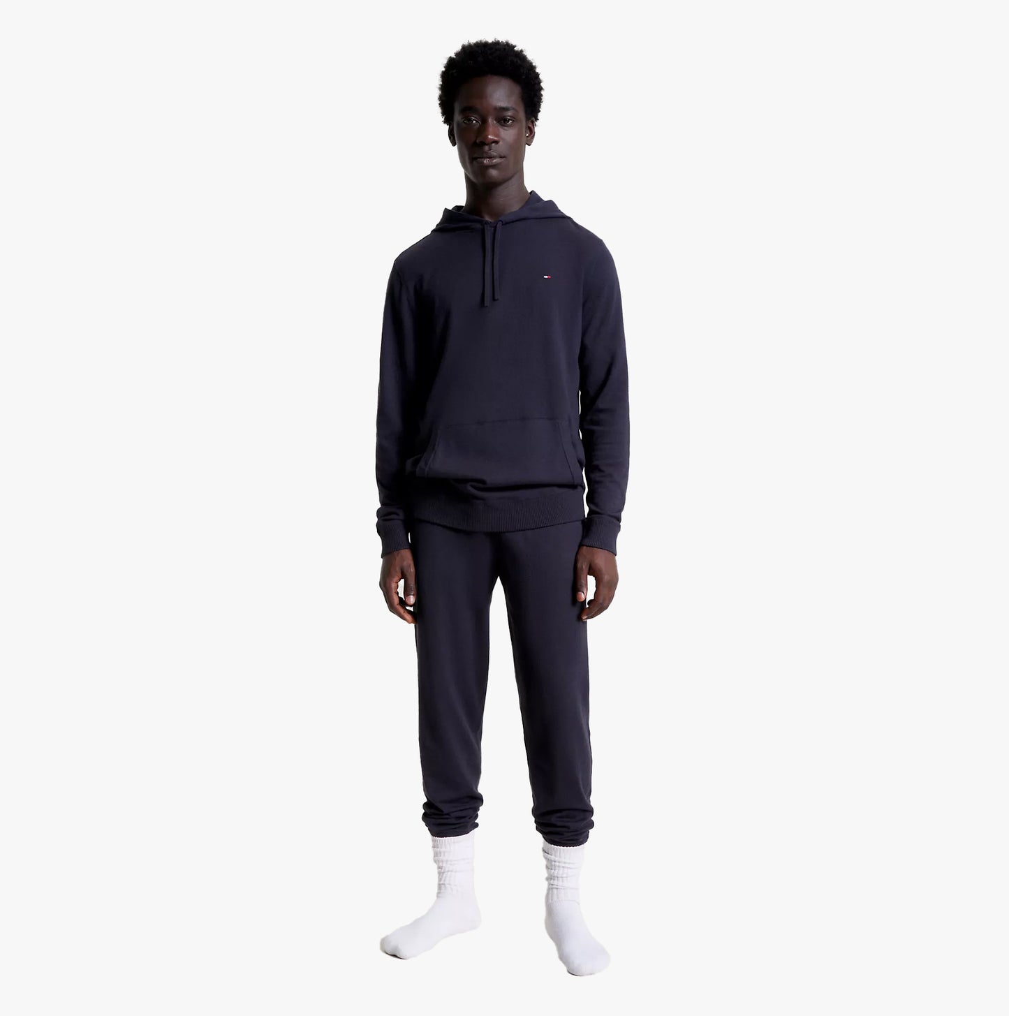 Tommy Hilfiger GLOBAL STRIPE Mens Cuffed Joggers Desert Sky