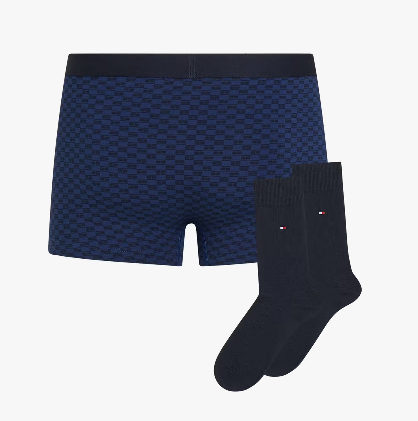 Tommy Hilfiger TRUNK PRINT & SOCK SET GOLD Mens Multicoloured