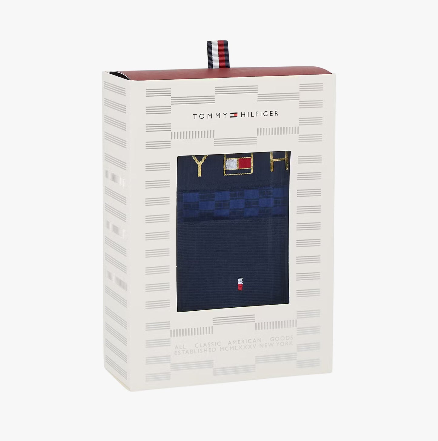 Tommy Hilfiger TRUNK PRINT & SOCK SET GOLD Mens Multicoloured
