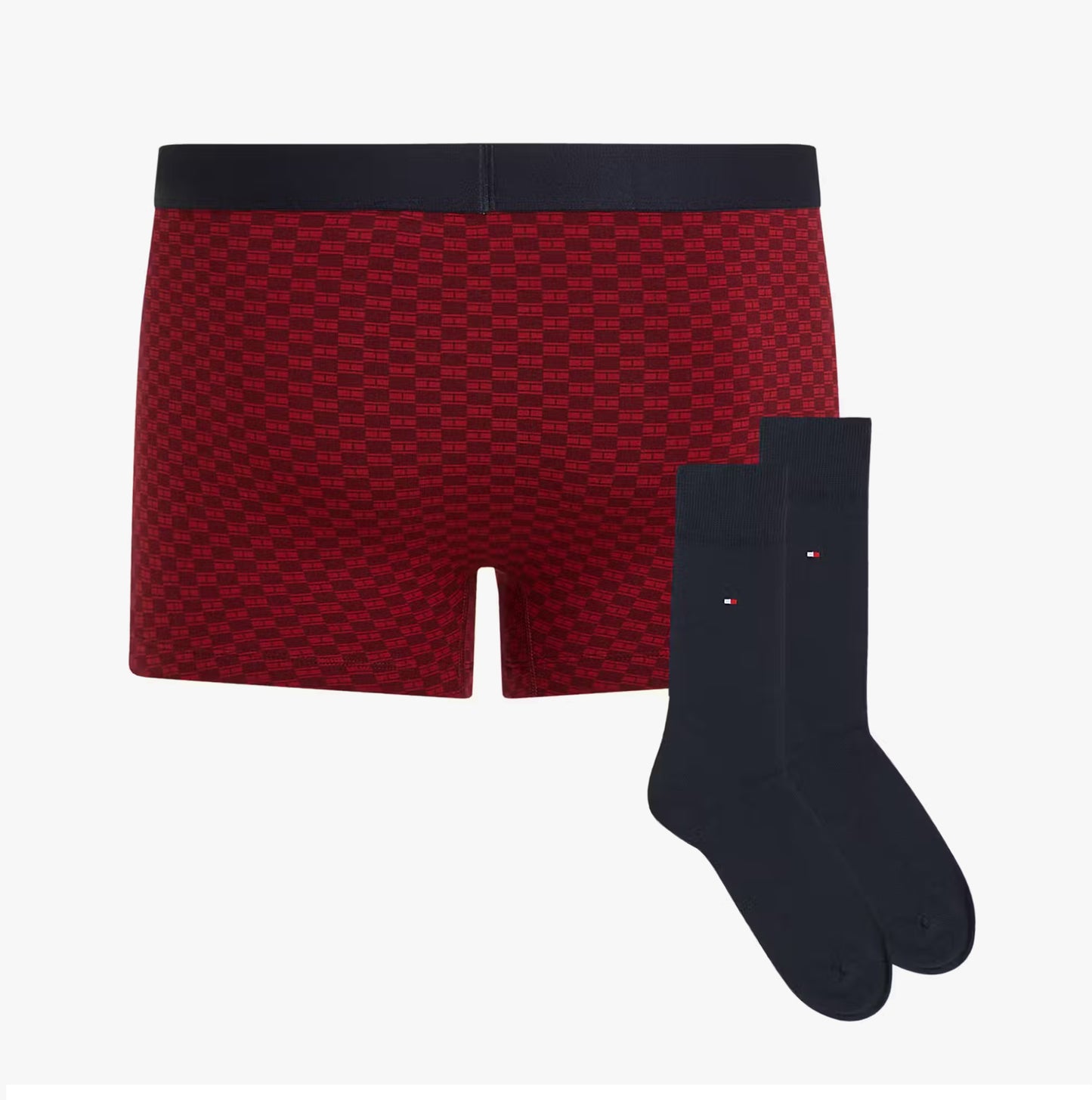 Tommy Hilfiger TRUNK PRINT & SOCK SET GOLD Mens Multicoloured