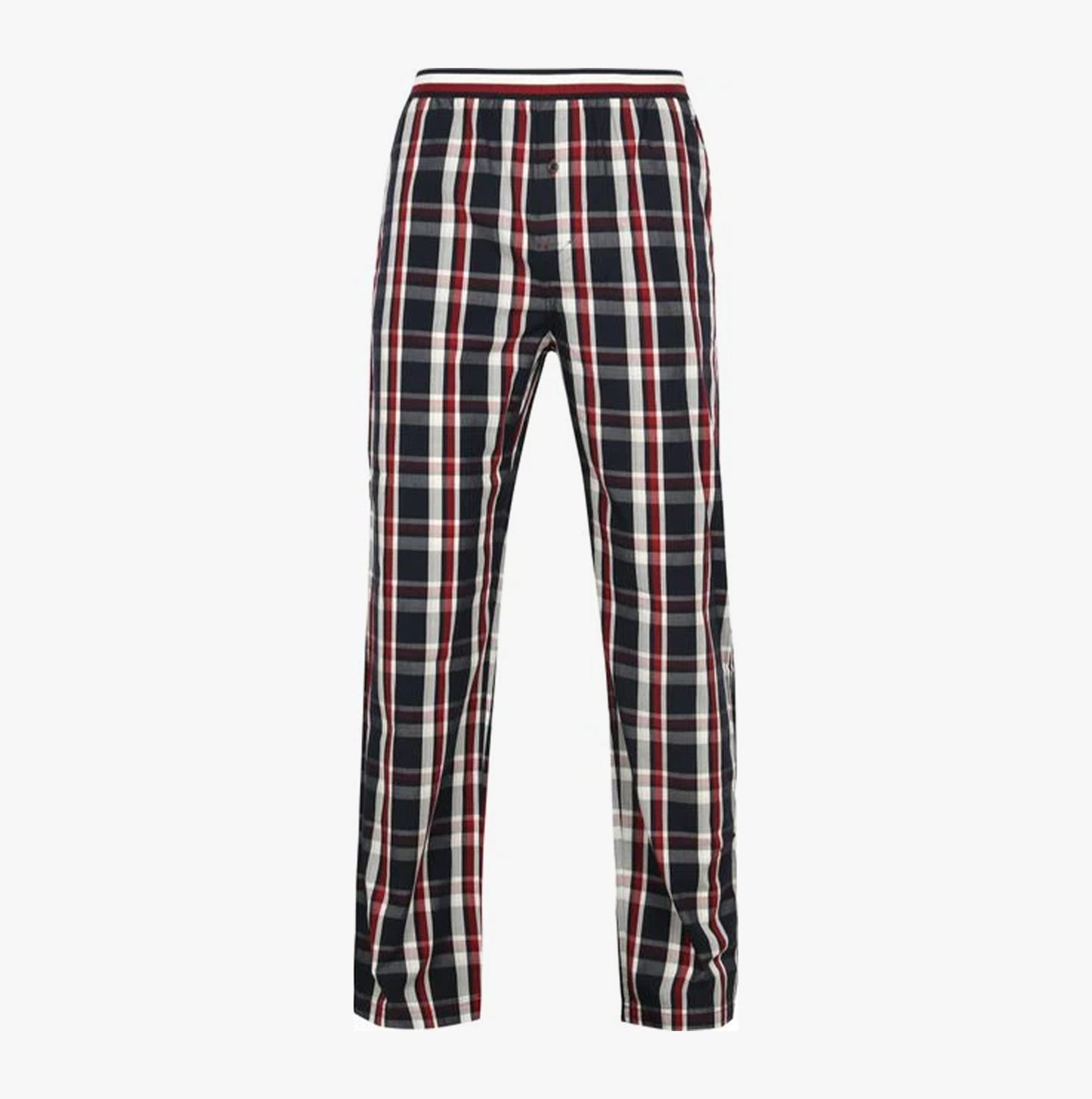 Tommy Hilfiger GLOBAL STRIPE Mens Long-Sleeve Pyjama Set Global Stp Check Desert Sky