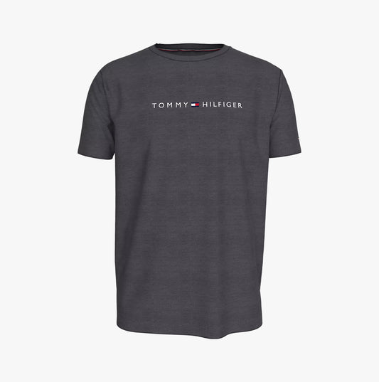 Tommy Hilfiger ORIGINAL LOGO Mens T Shirt Dark Ash