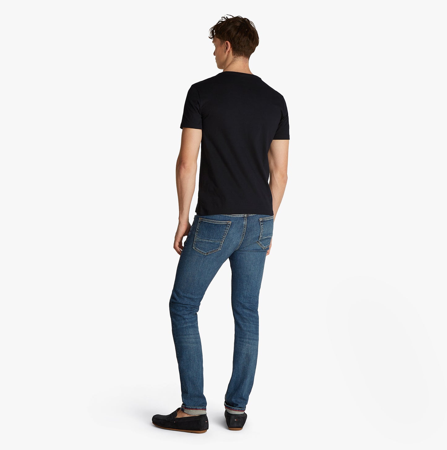 Tommy Hilfiger PURE COTTON Mens 3 Pack T-Shirts Black