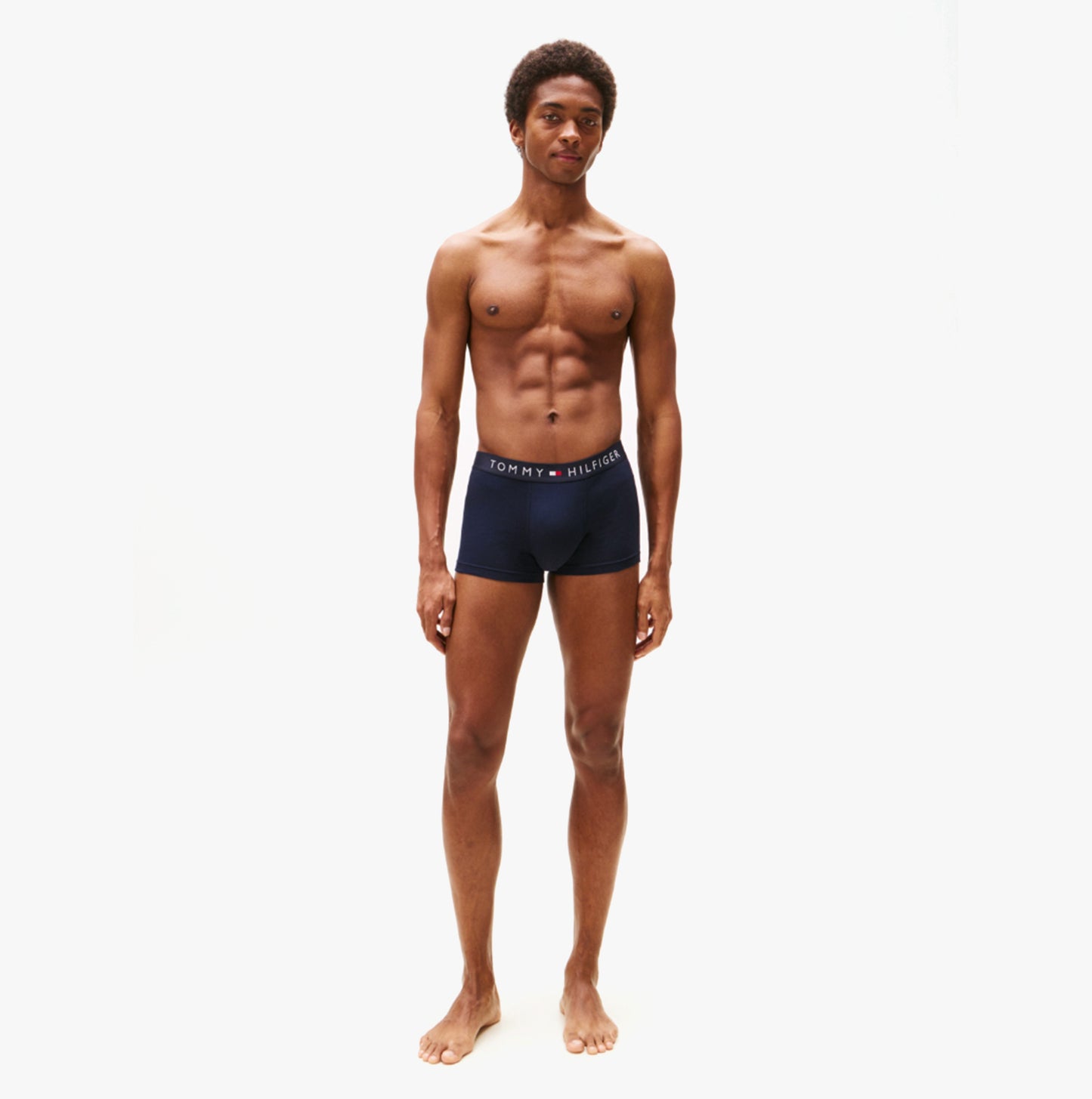 Tommy Hilfiger BOXER BRIEF 3 Pack Mens Cotton Stretch Navy