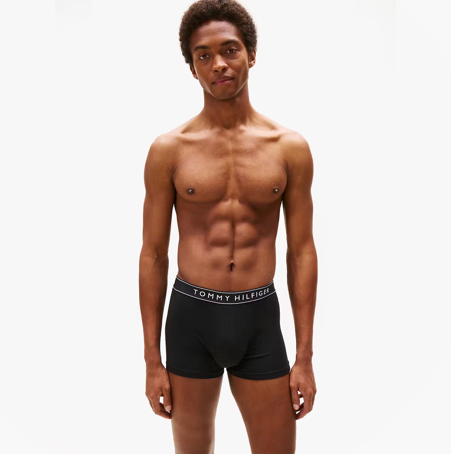 Tommy Hilfiger Mens 3 Pack Trunks Grey/Black/White