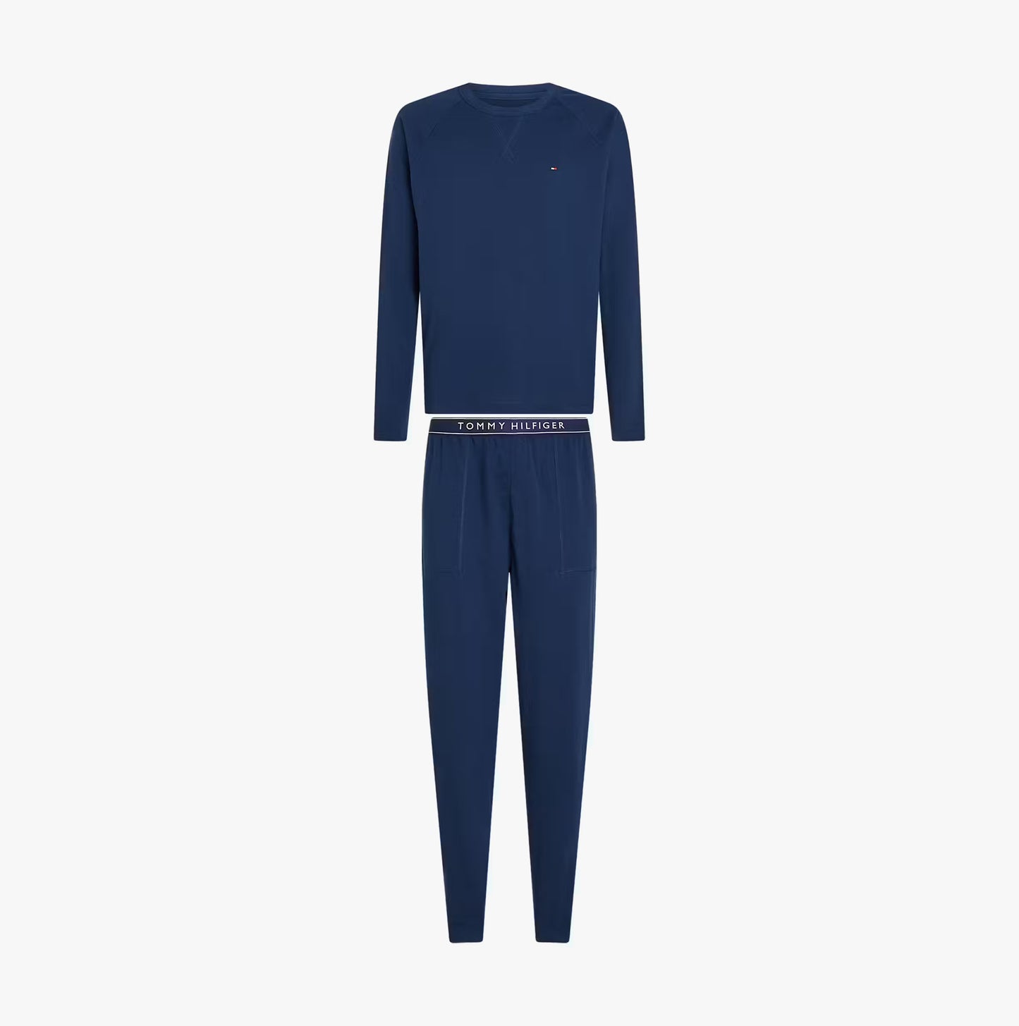 Tommy Hilfiger JERSEY PJ SET CUF Mens Set Navy