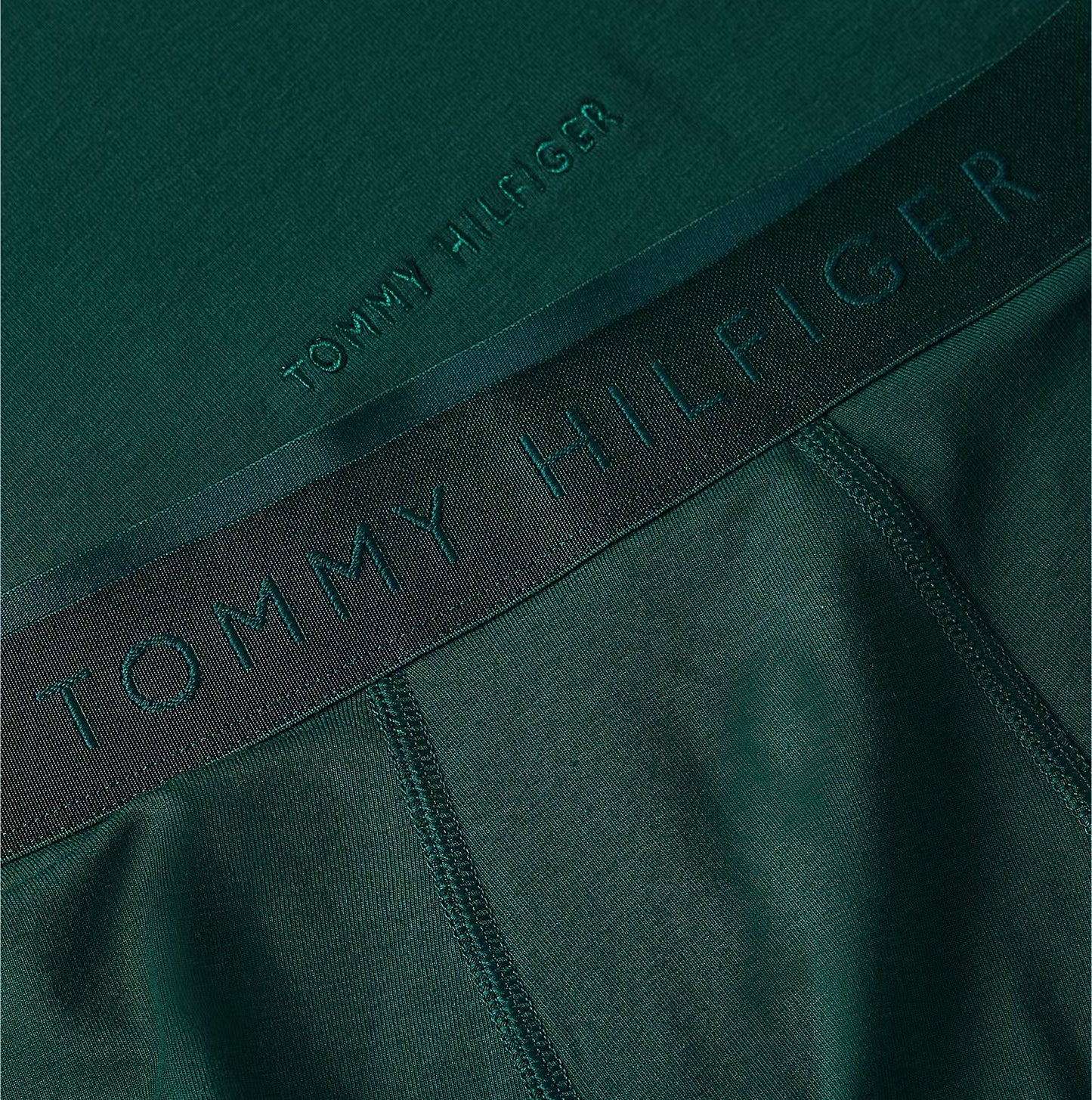 Tommy Hilfiger Mens Boxer Briefs & T-Shirt Green