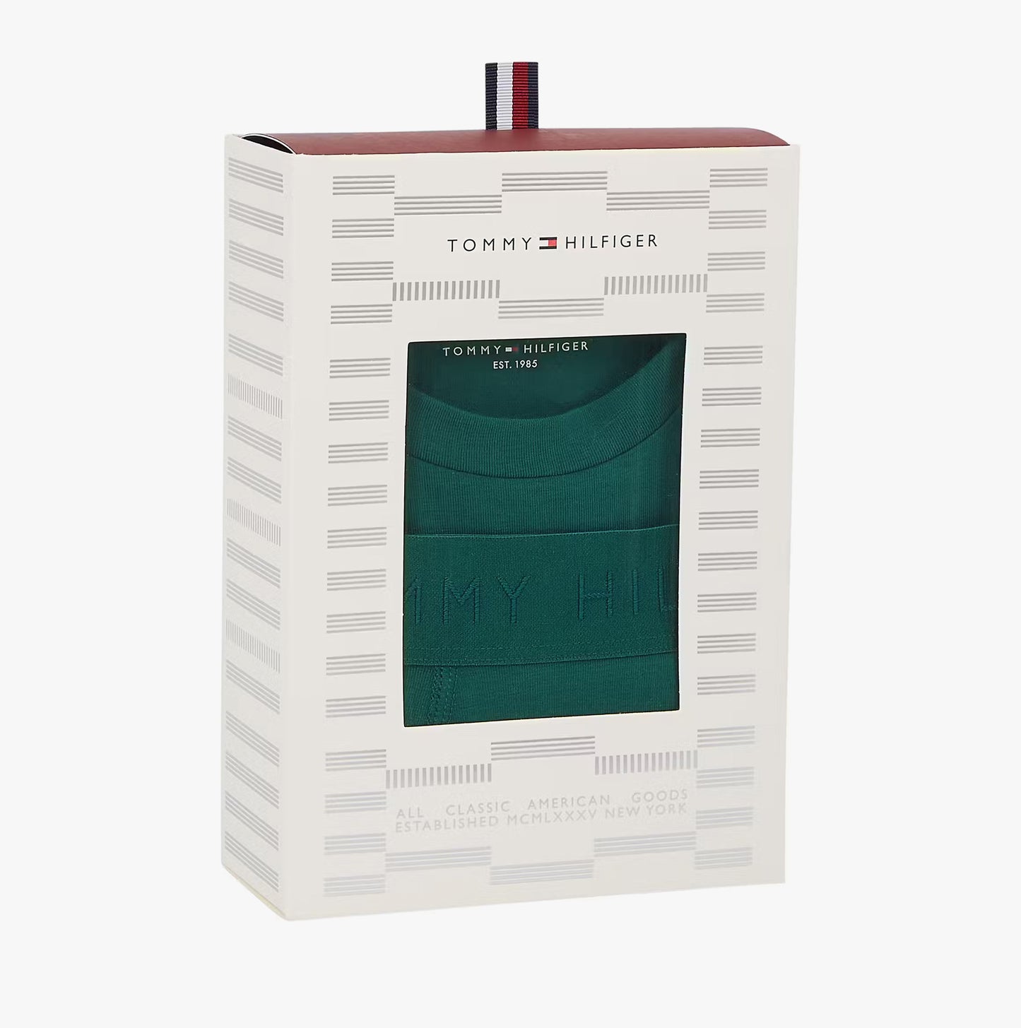 Tommy Hilfiger Mens Boxer Briefs & T-Shirt Green