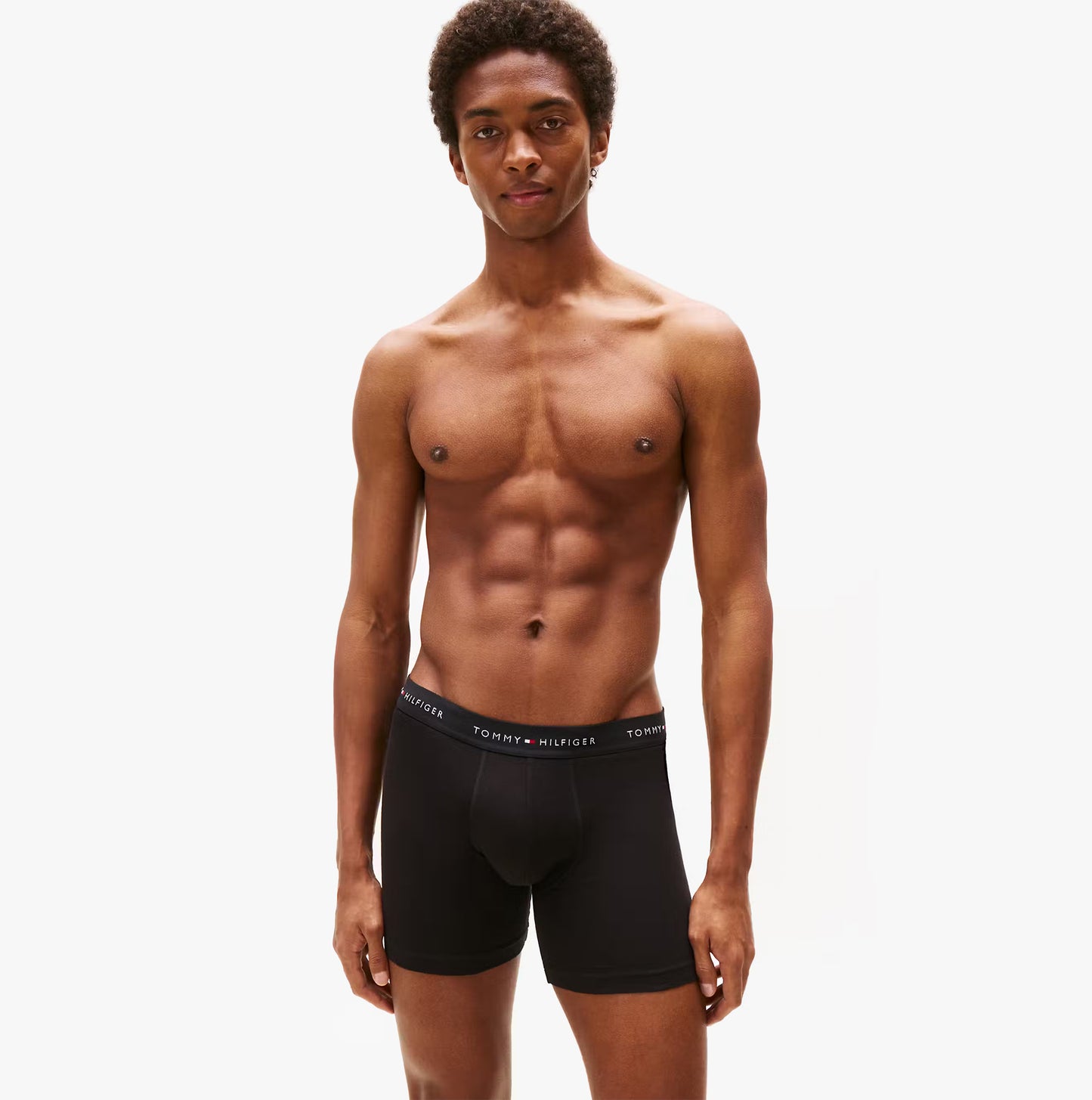 Tommy Hilfiger 3 Pack Mens BOXER BRIEF Black