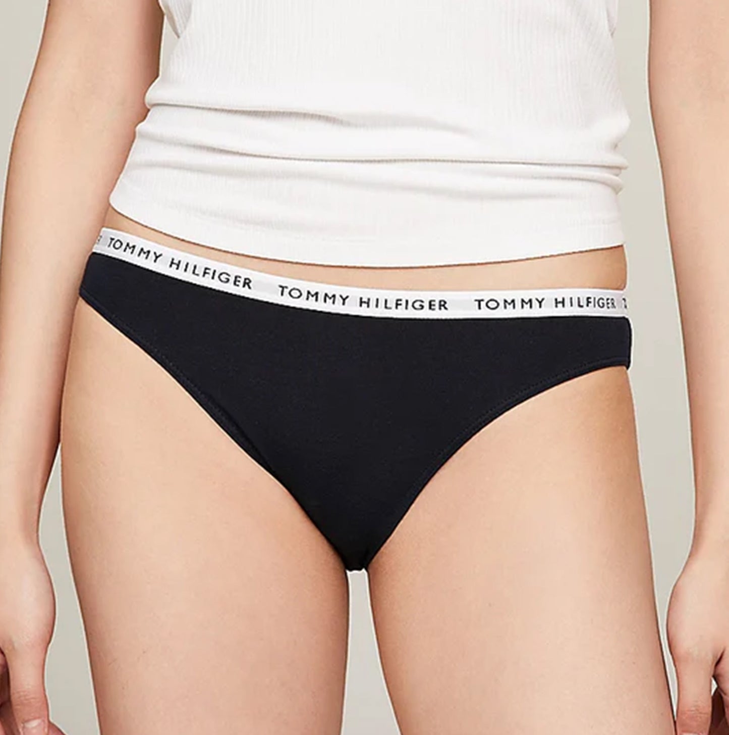 Tommy Hilfiger BIKINI 3 Pack Womens Briefs Desert Sky/White/Primary Red