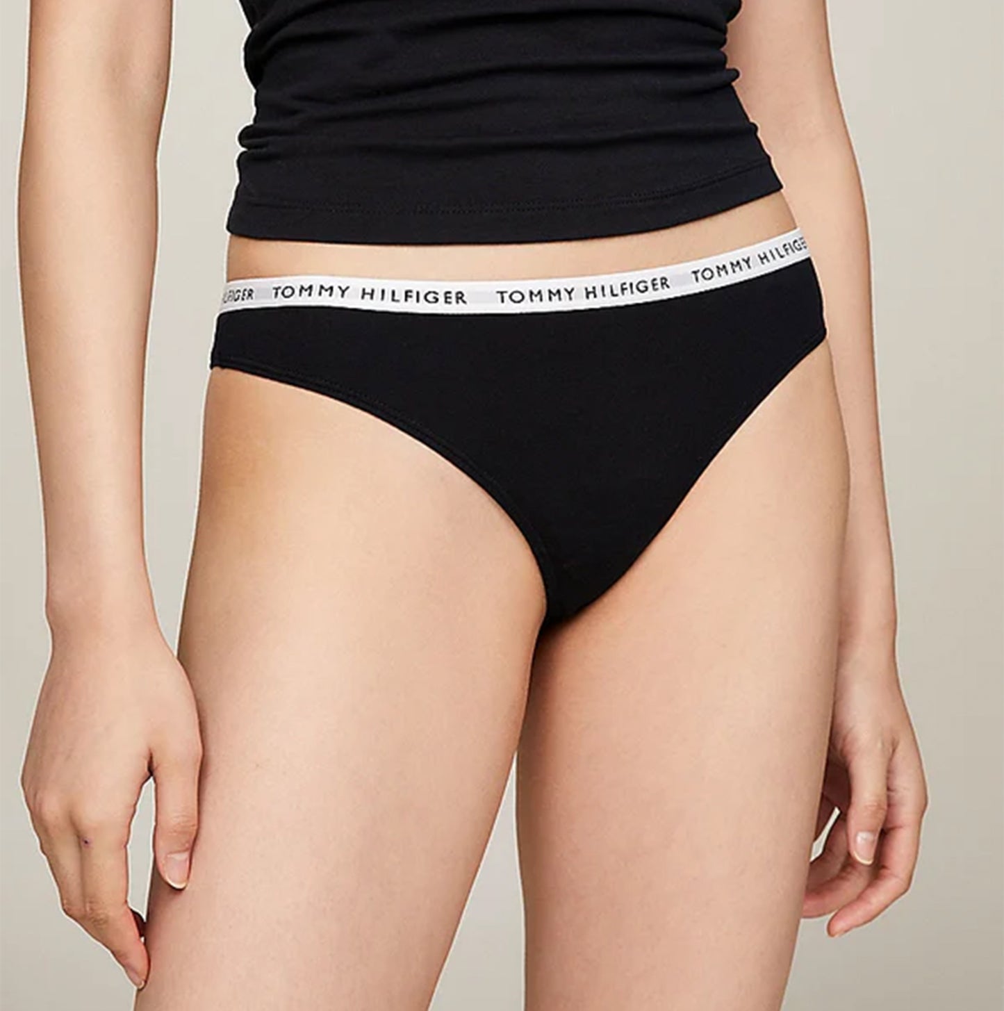 Tommy Hilfiger THONG 3 Pack Womens White/Desert Sky/Primary Red