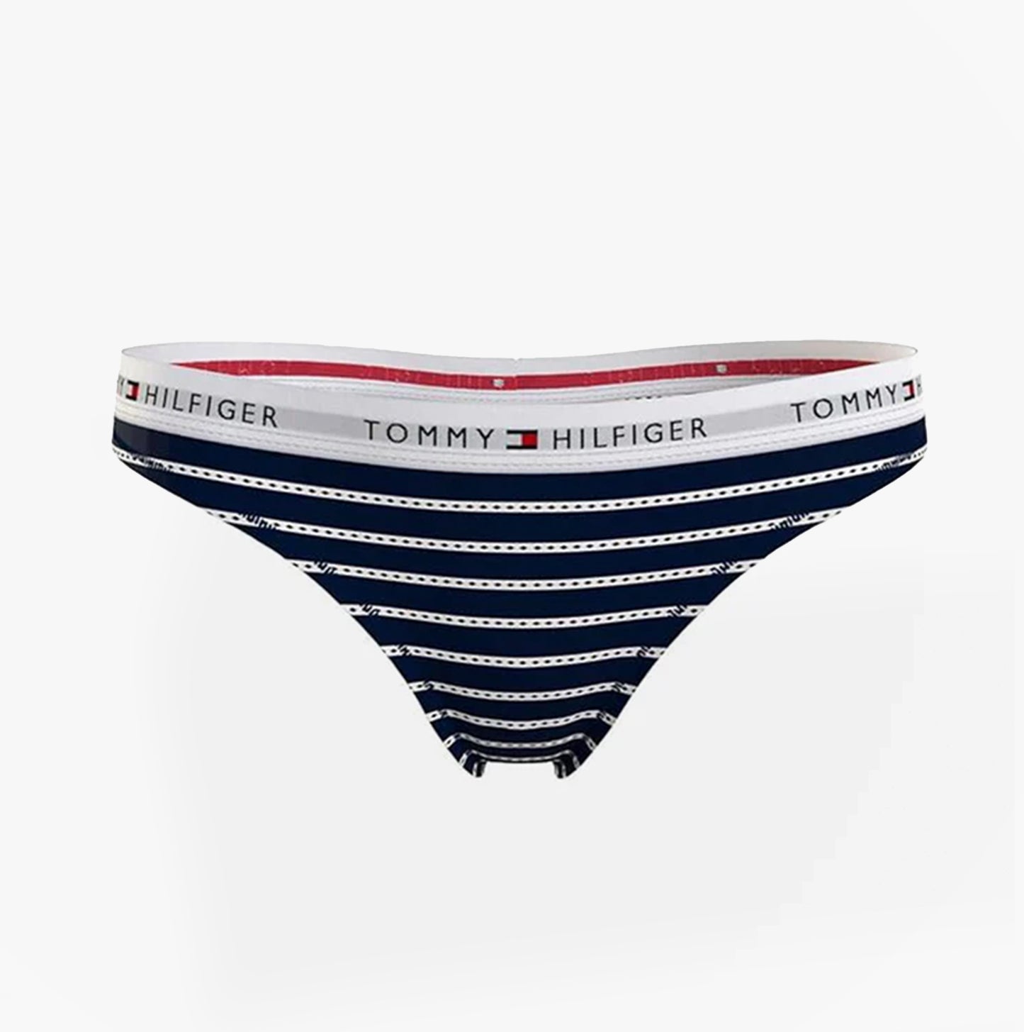 Tommy Hilfiger BIKINI PRINT Womens Underwear Argyle Stripe Desert Sky