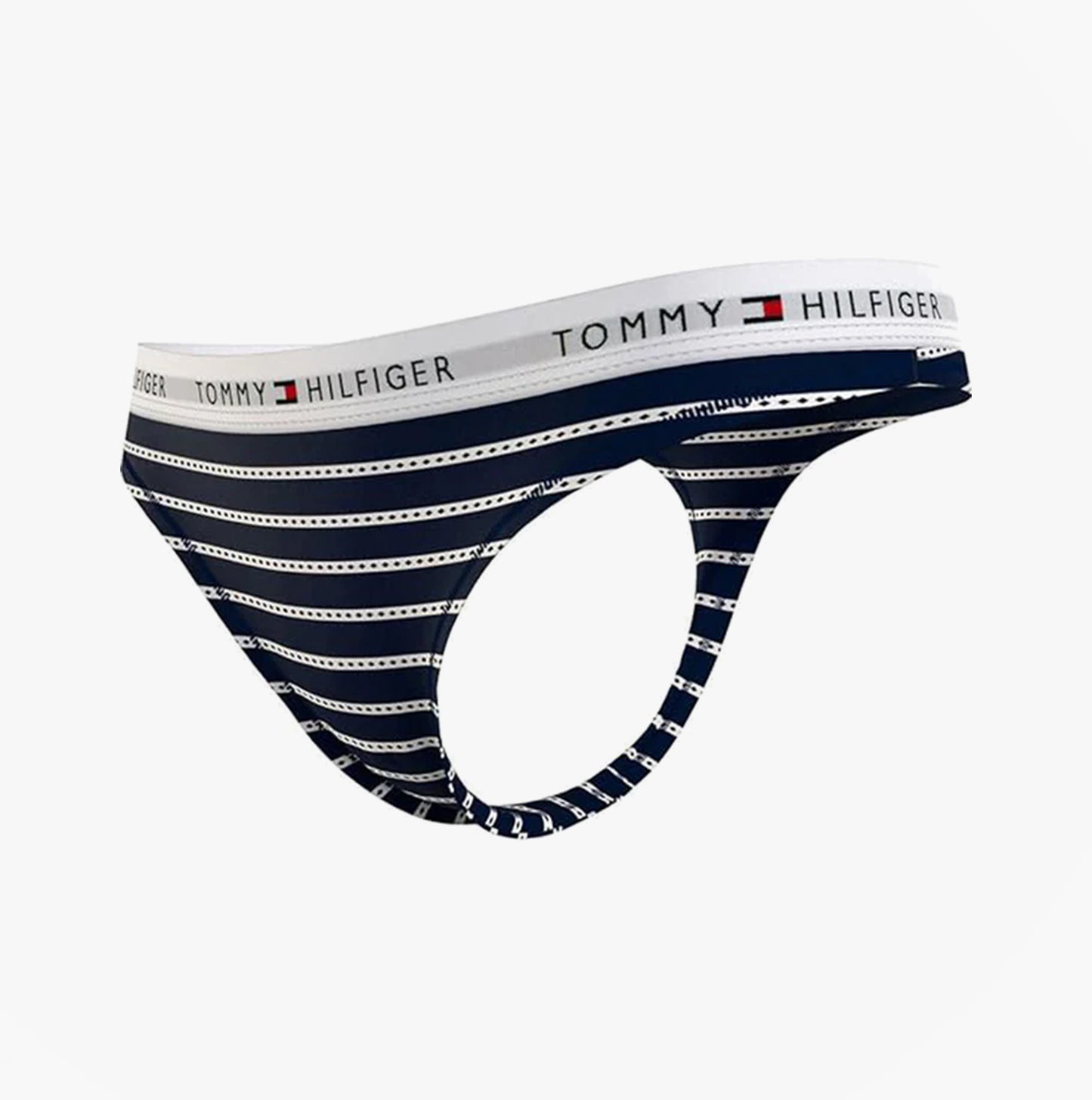 Tommy Hilfiger BIKINI PRINT Womens Underwear Argyle Stripe Desert Sky