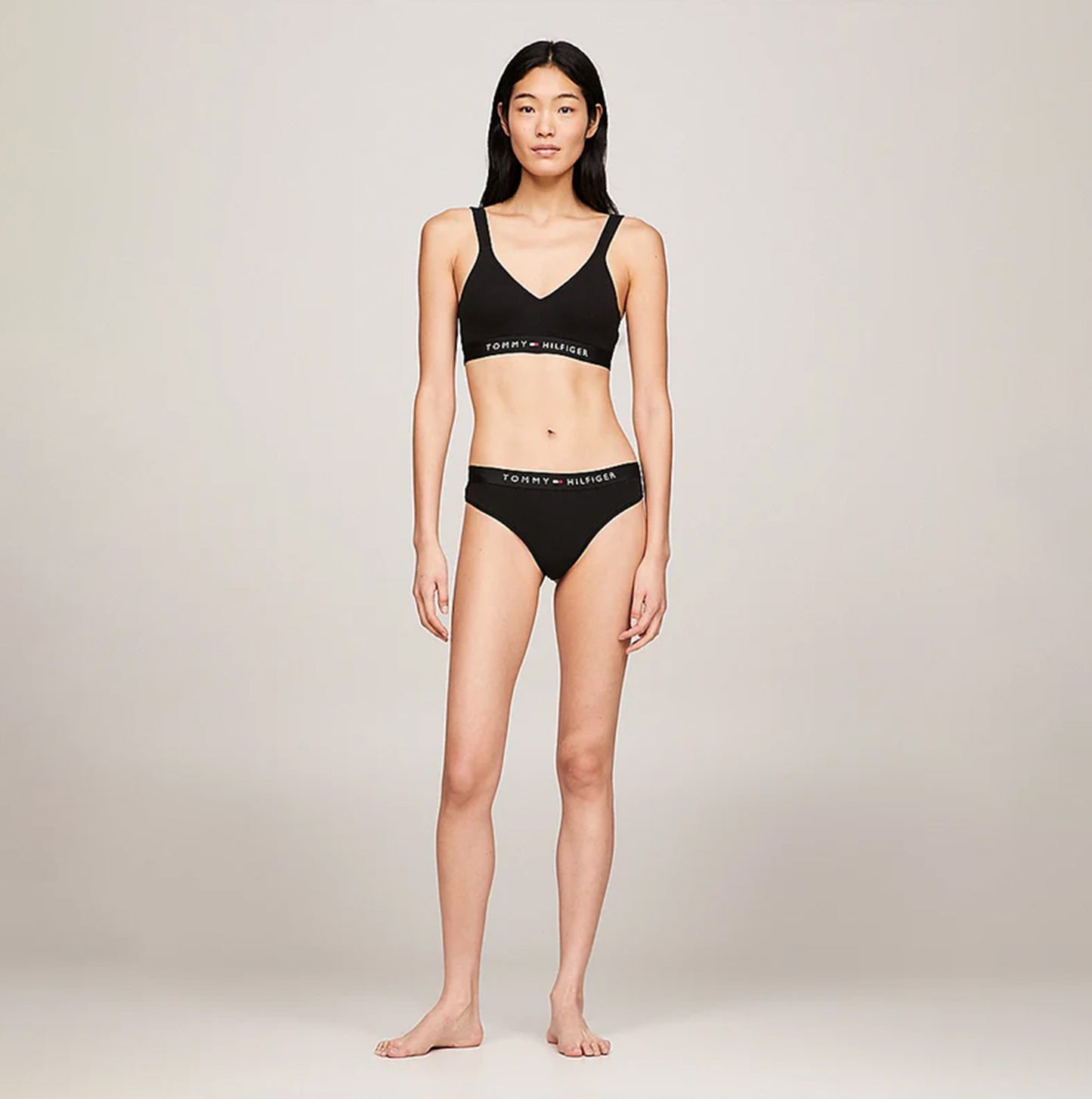 Tommy Hilfiger BRALETTE LIFT Womens Black