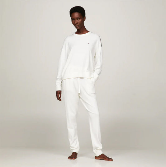 Tommy Hilfiger CUFF PANTS C&S Womens Pants Ecru