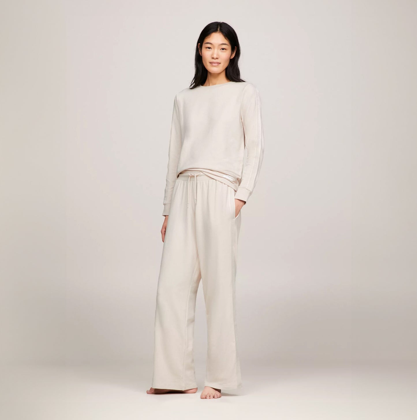 Tommy Hilfiger MODAL PANTS Womens Pants Cashmere Creme