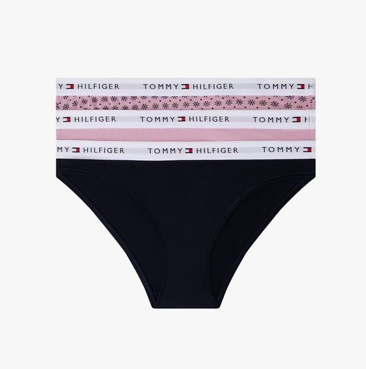 Tommy Hilfiger 3 Pack Womens BIKINI Multi