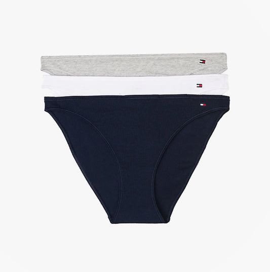 Tommy Hilfiger 3 PACK DIPPED BIKINI Womens Brief Multicoloured