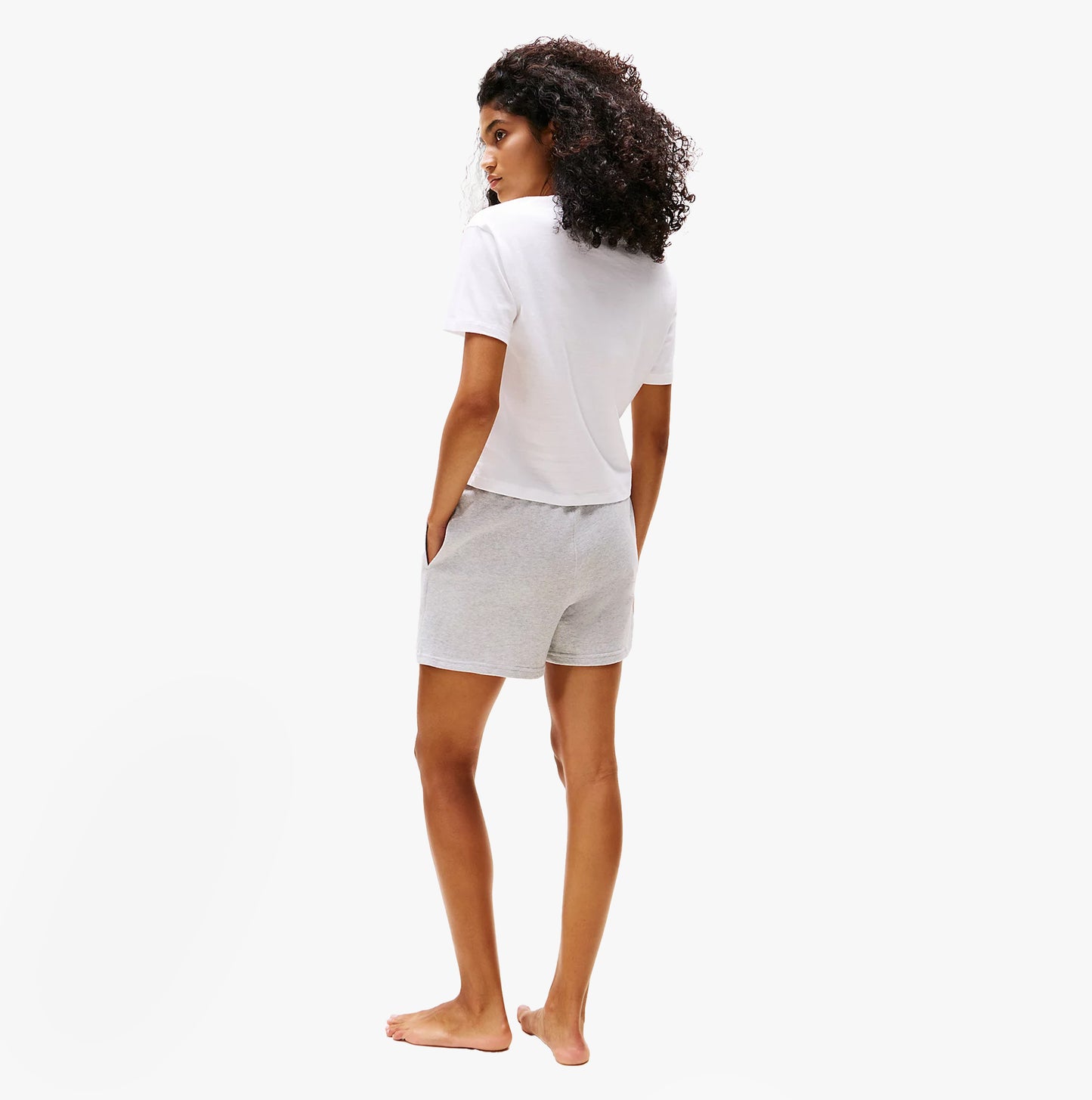 Tommy Hilfiger PURE COTTON Relaxed T-Shirt Womens White