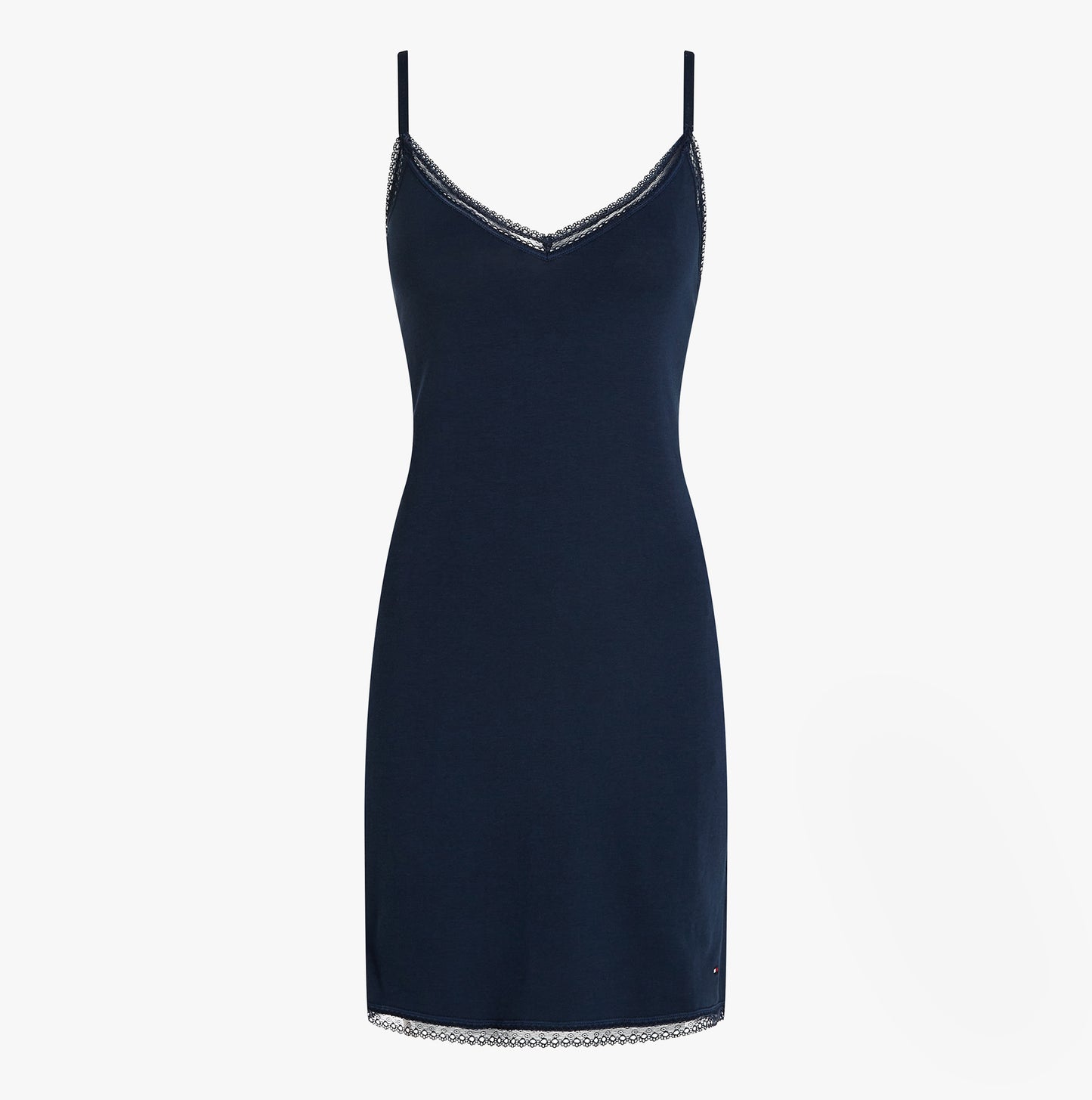 Tommy Hilfiger LACE Womens Nightdress Dark Night Navy