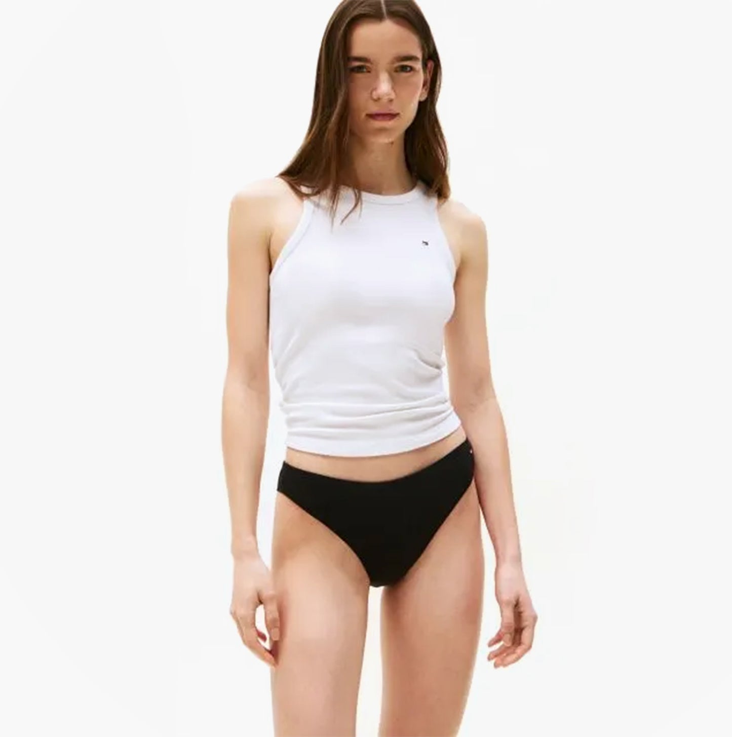 Tommy Hilfiger 3 PACK DIPPED BRAZIL Womens Briefs Brazilian Black