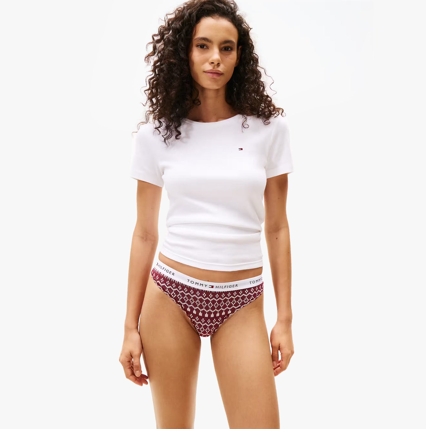 Tommy Hilfiger UW0UW06134 GIFT 3 PACK THONG PR Womens Thong Multicoloured
